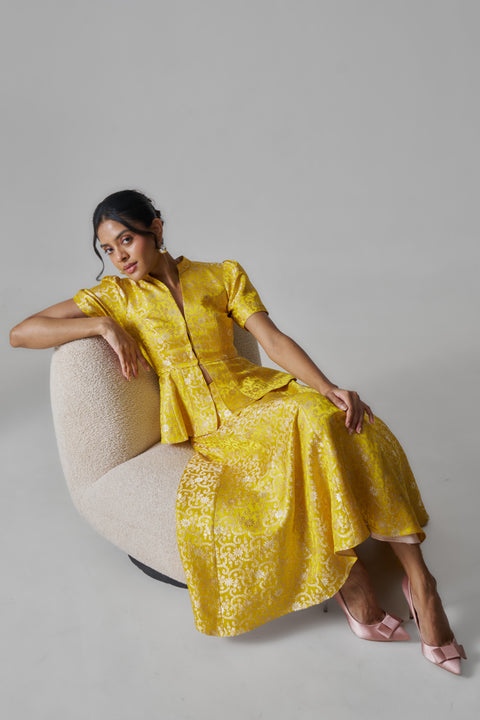 Tara Top- Yellow
