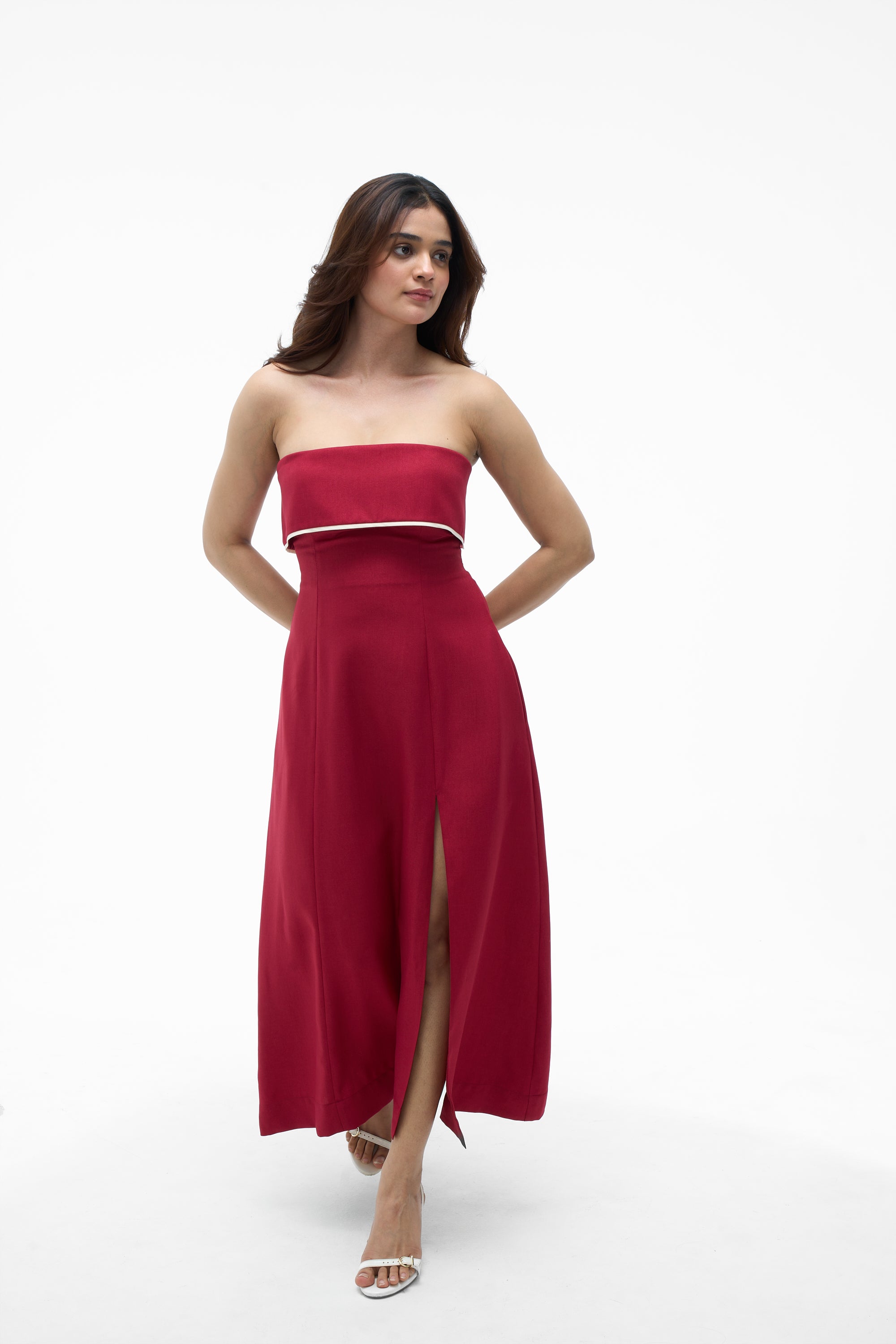 maxi black party dress for women Nyx Plunging Halter Maxi Dress