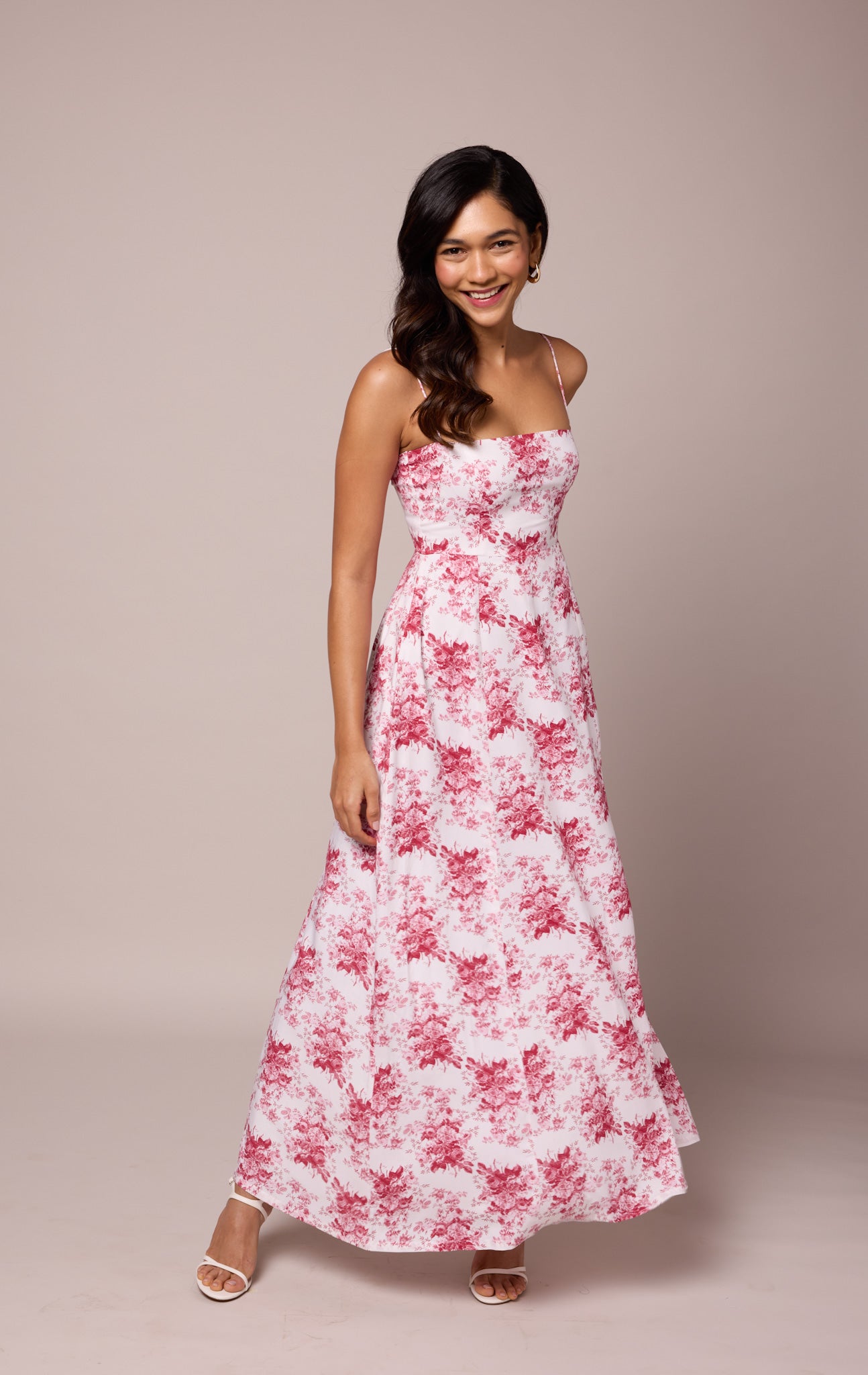 Rio – Rotes Blumenkleid