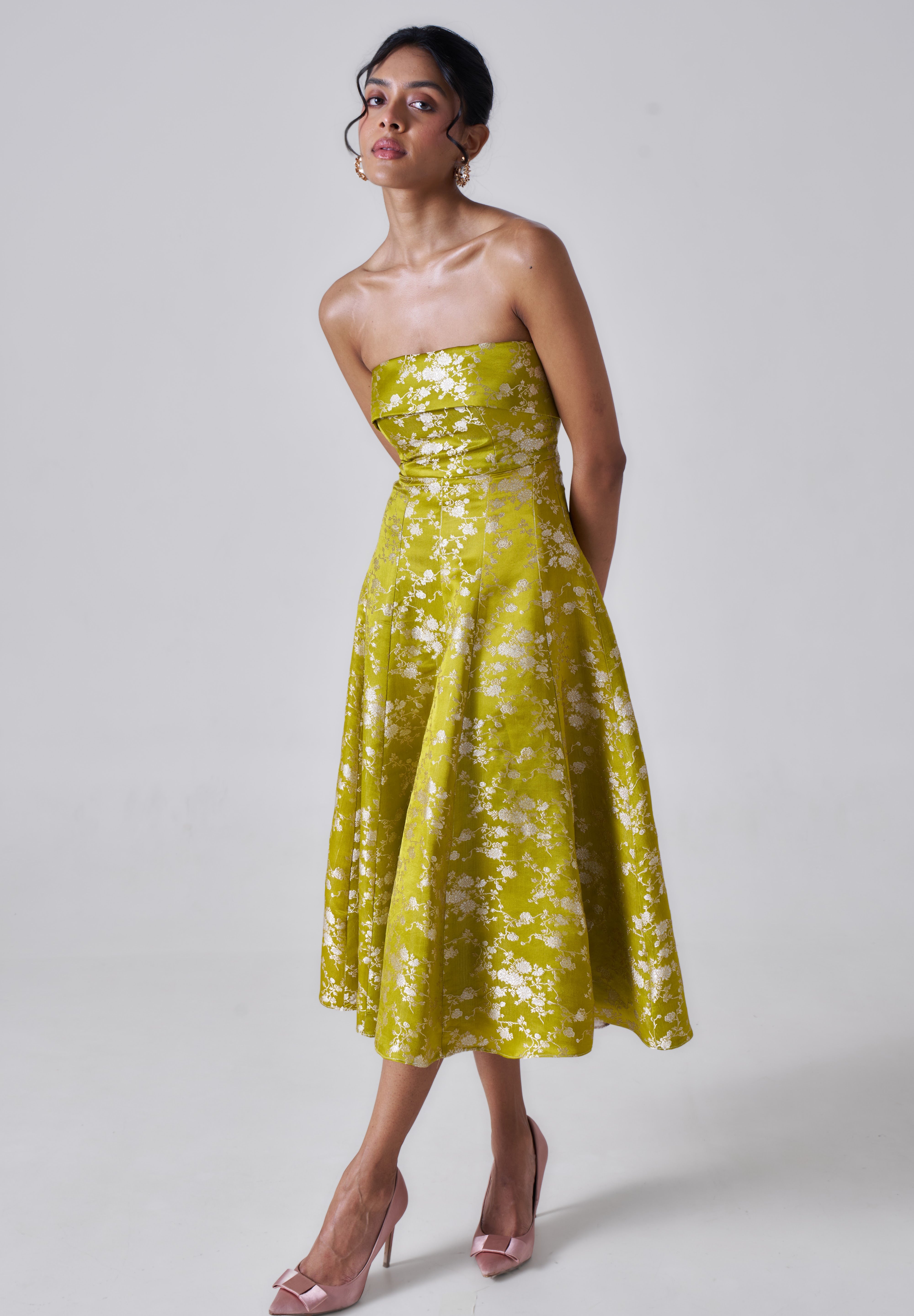 Inez- Olive Green