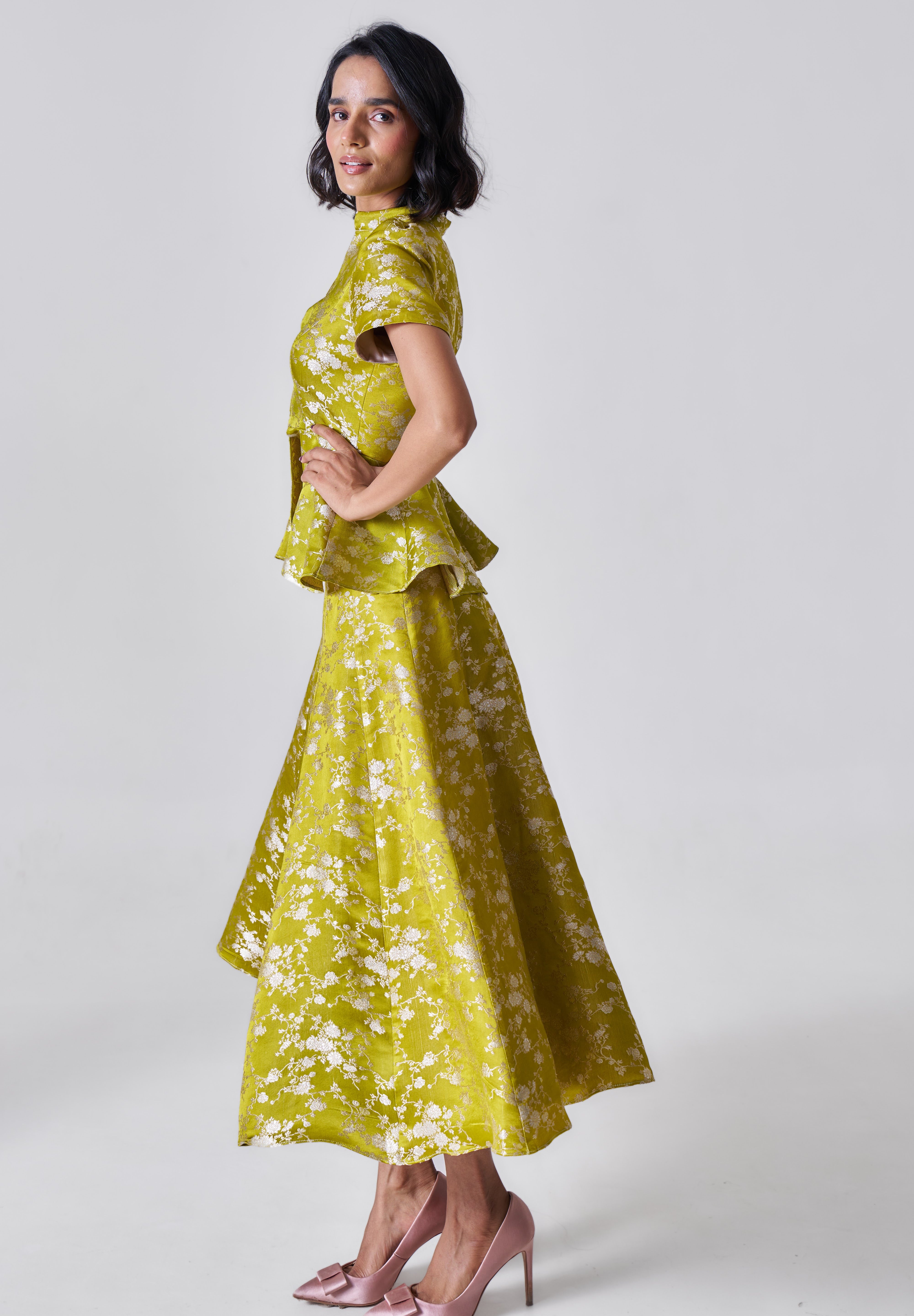 Tara Skirt- Olive Green
