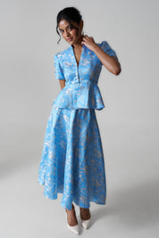 Tara Skirt- Pastel Blue