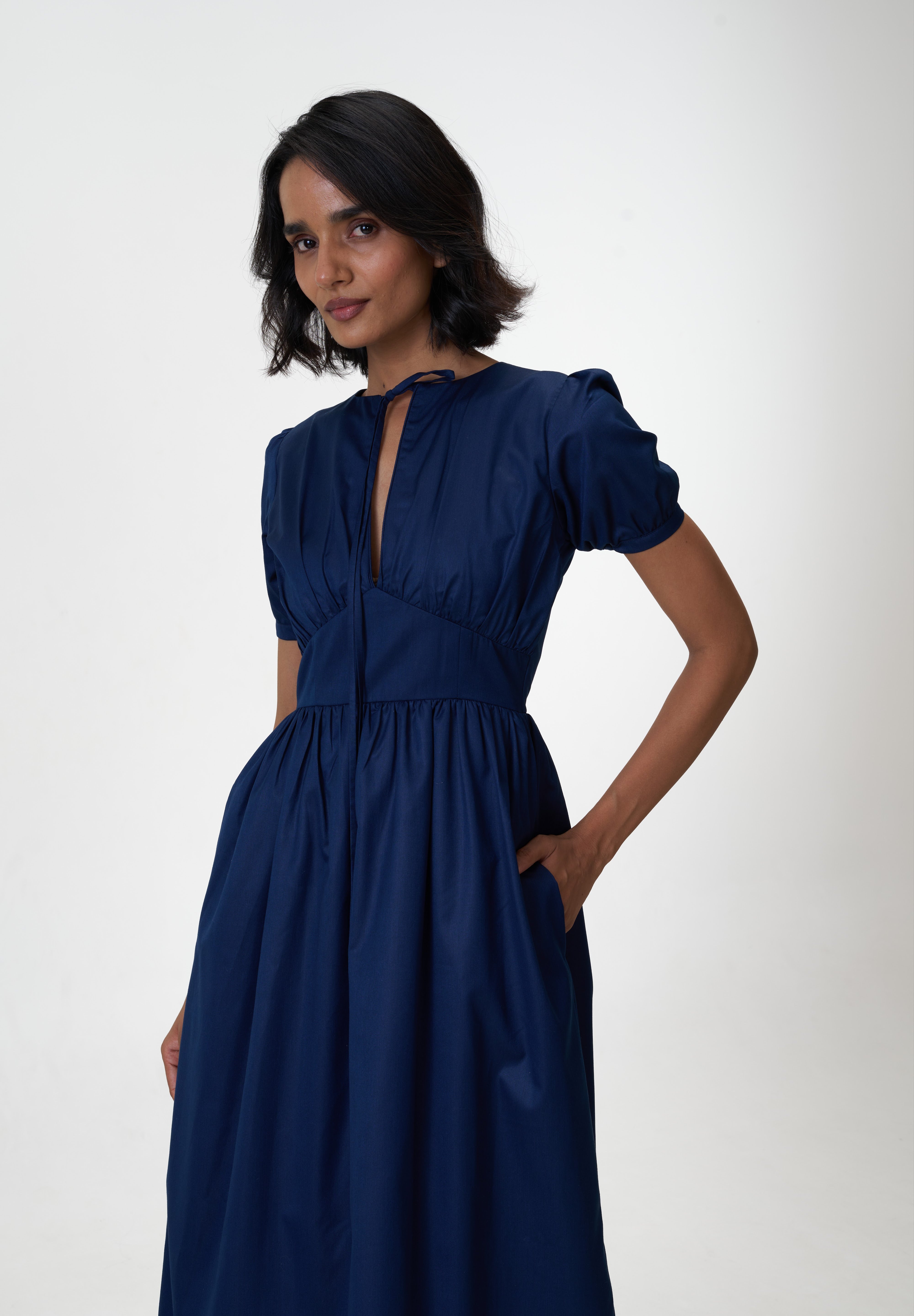 Elsa- Navy Blue