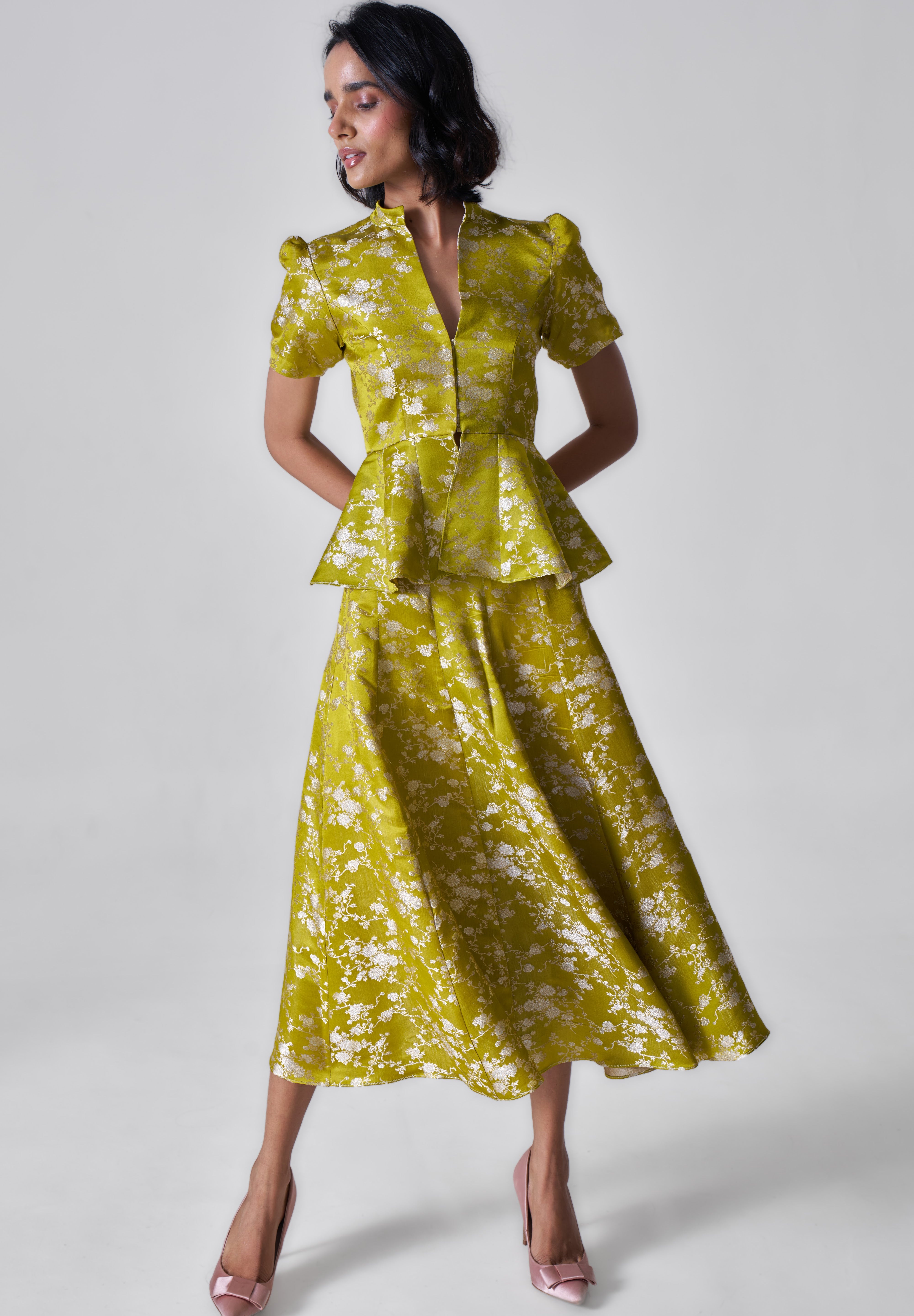 Tara Skirt- Olive Green