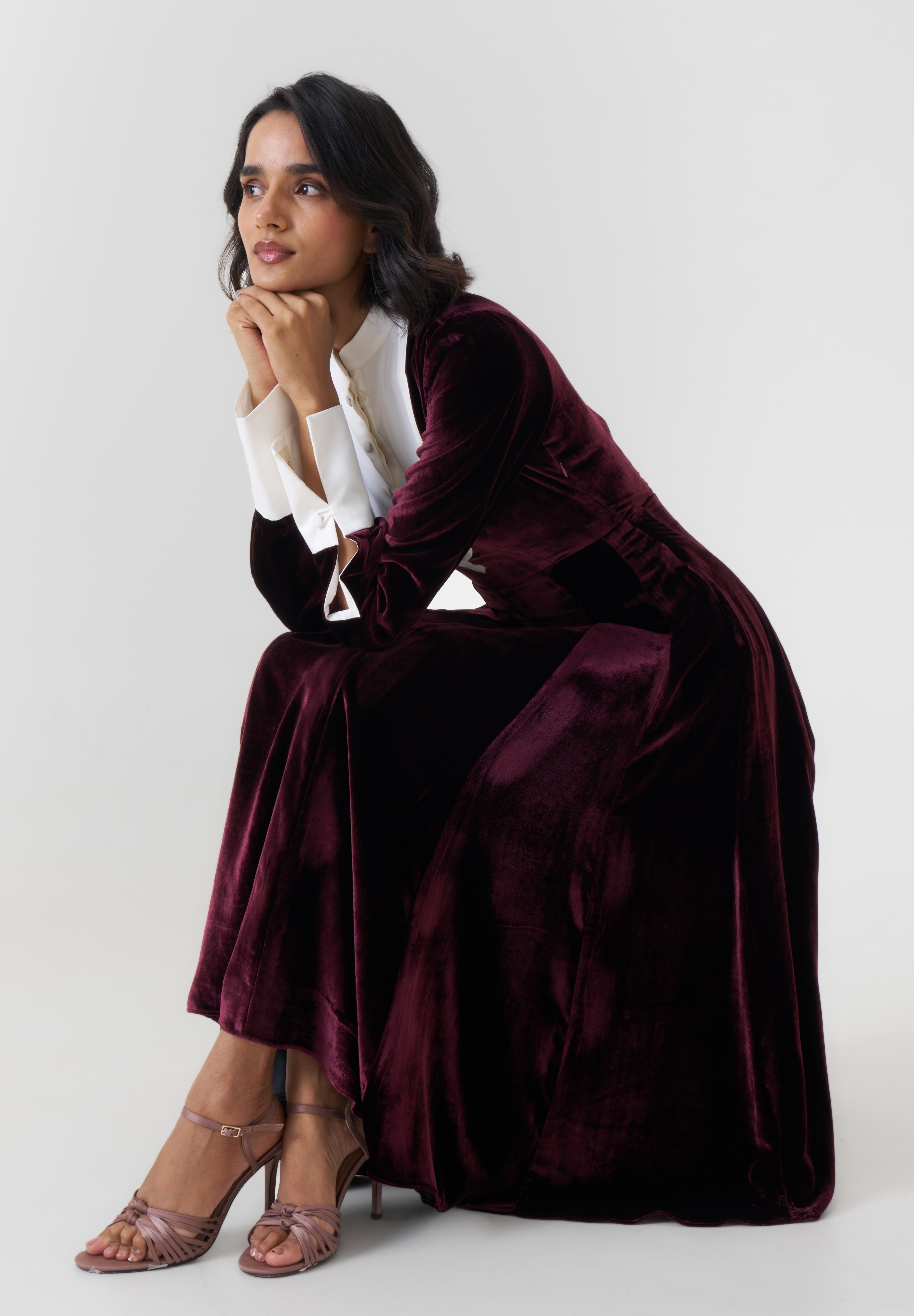 Yoanna- Maroon
