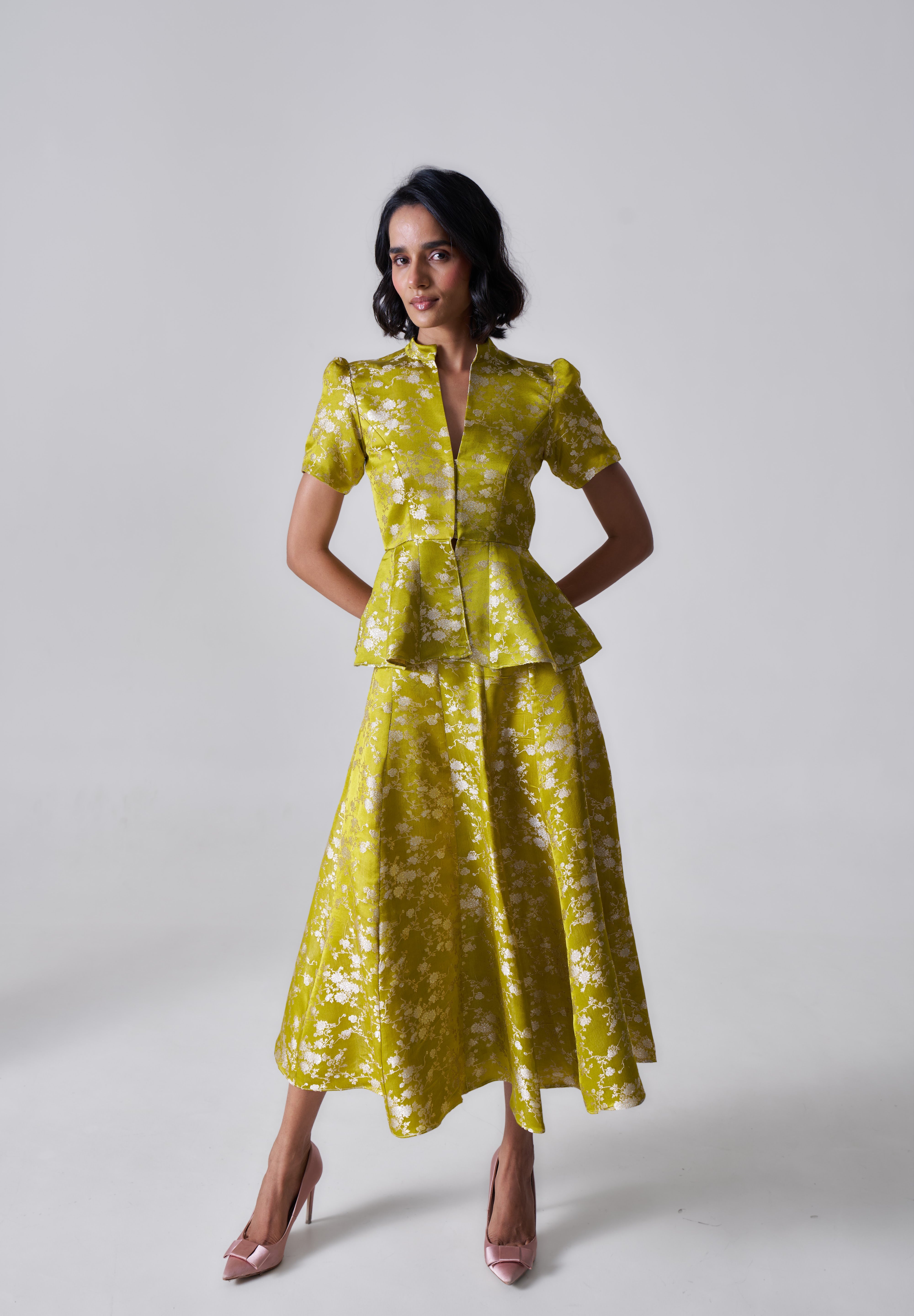 Tara Skirt- Olive Green