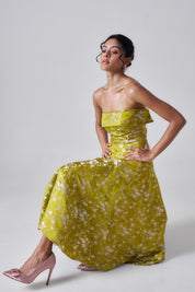 Inez- Olive Green