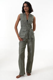 Jawai Jacket- Khakhi Green
