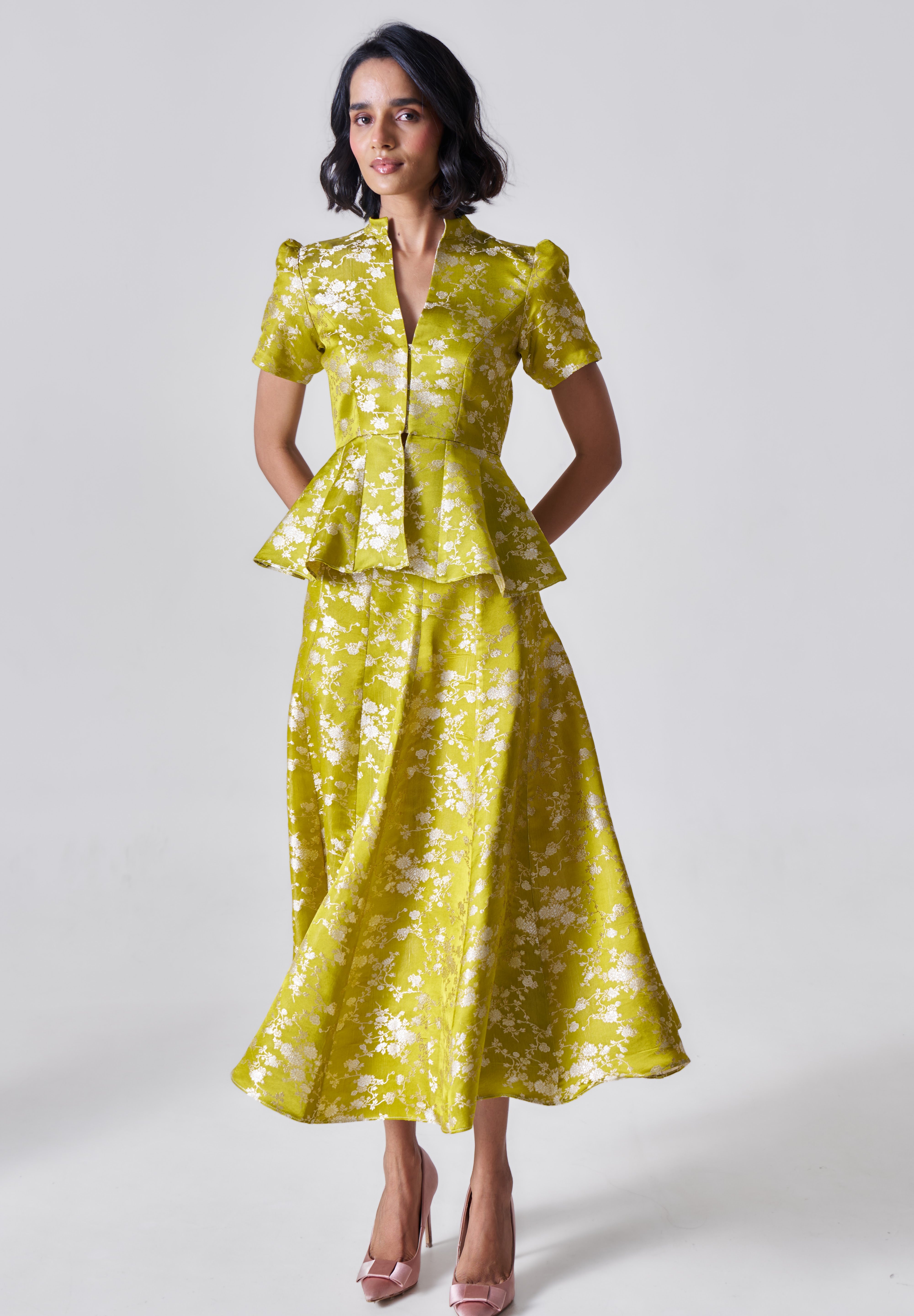 Tara Skirt- Olive Green