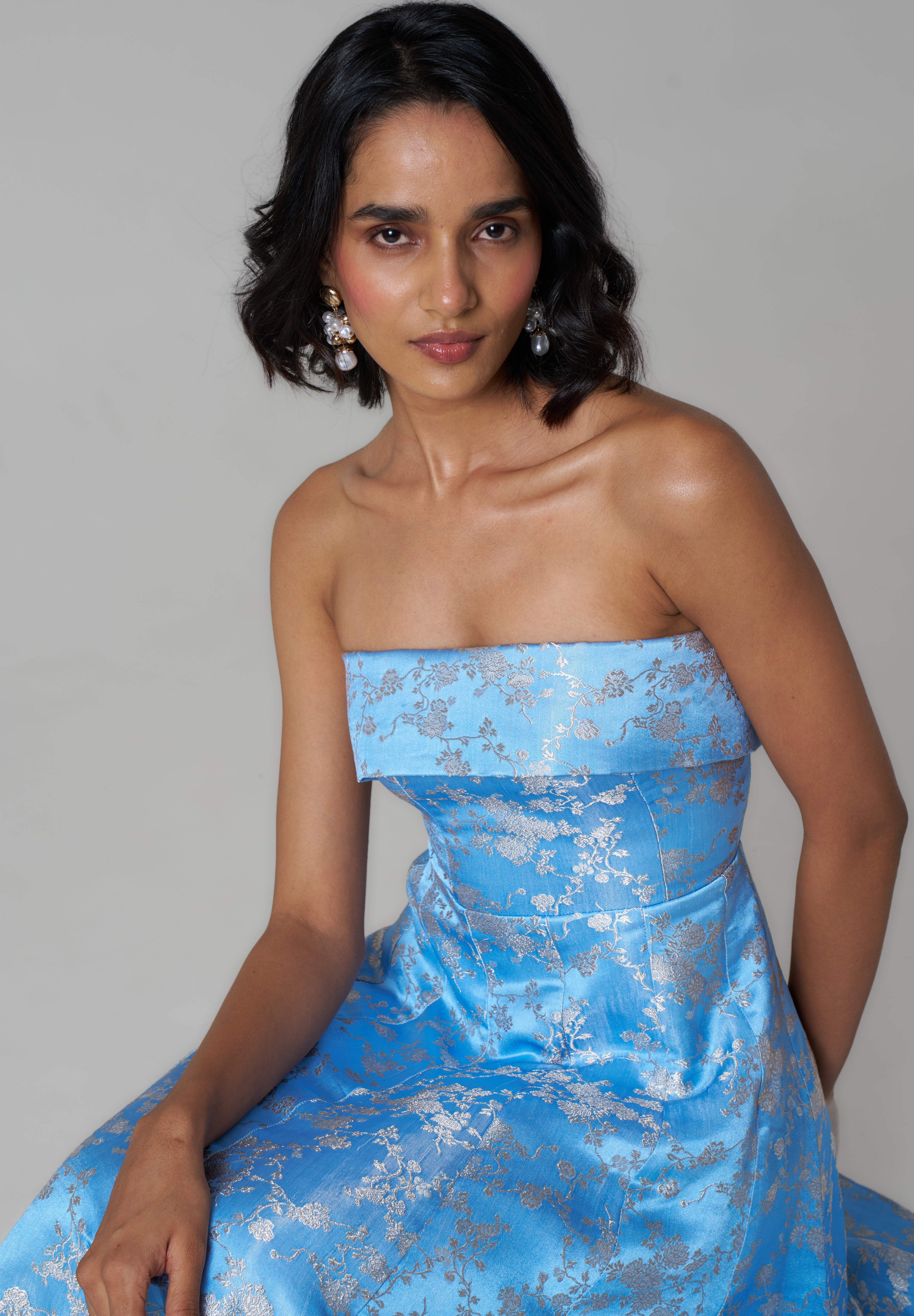 Inez- Pastel Blue