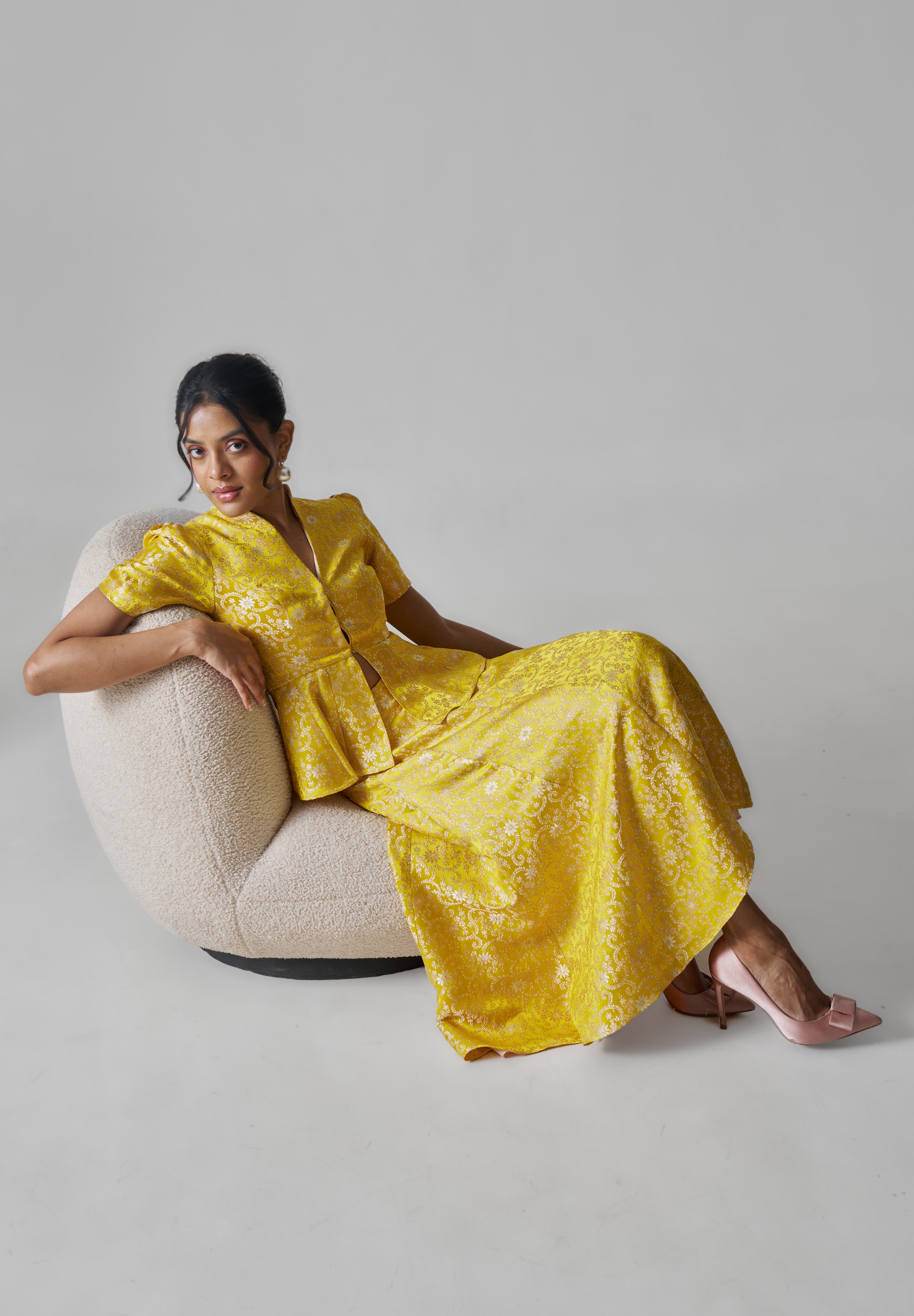 Tara Skirt- Yellow