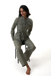 Ranthambore Trousers- Khakhi Green
