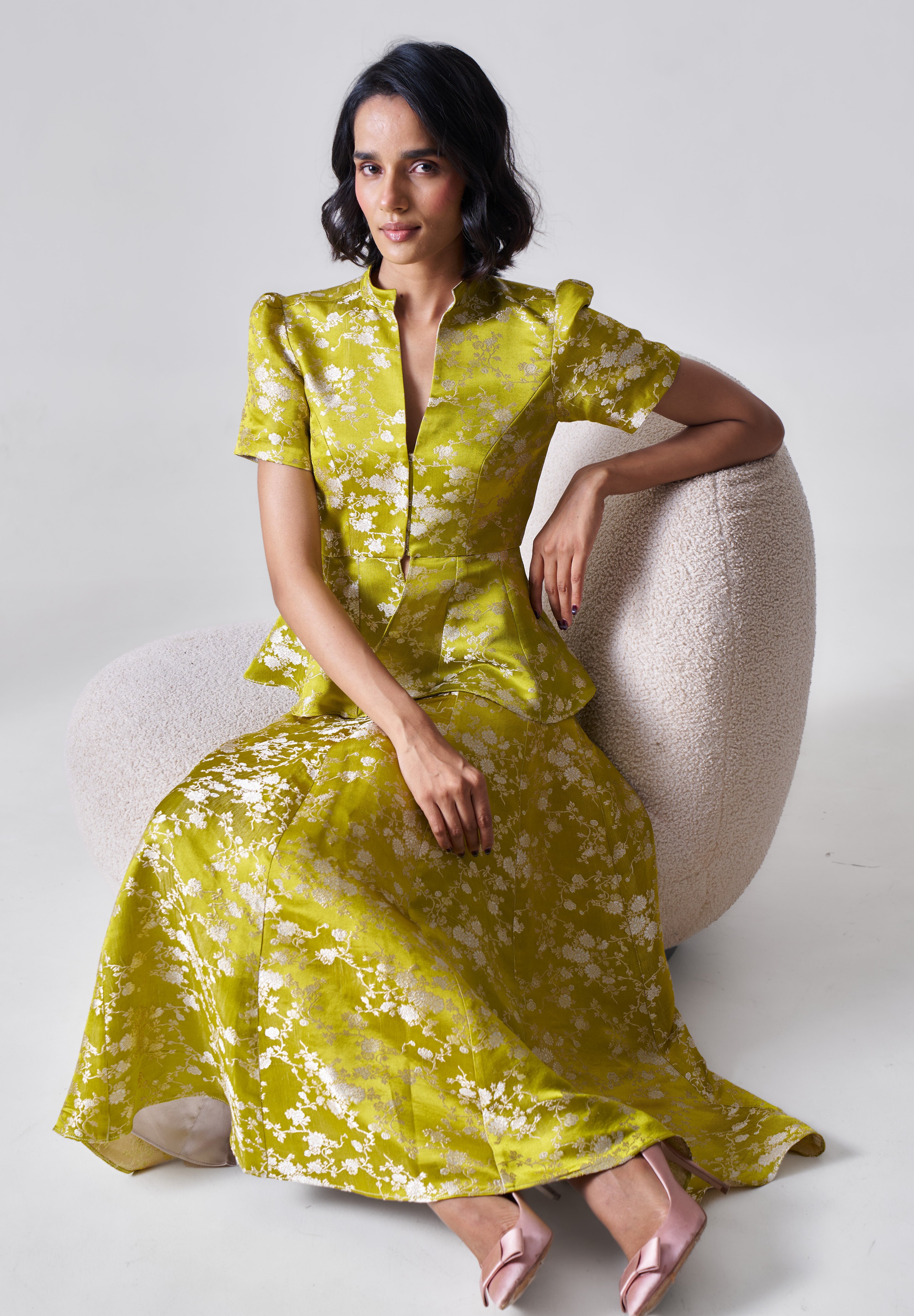 Tara Skirt- Olive Green