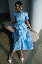 Tara Skirt- Pastel Blue