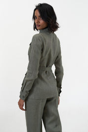 Ranthambore Trousers- Khakhi Green