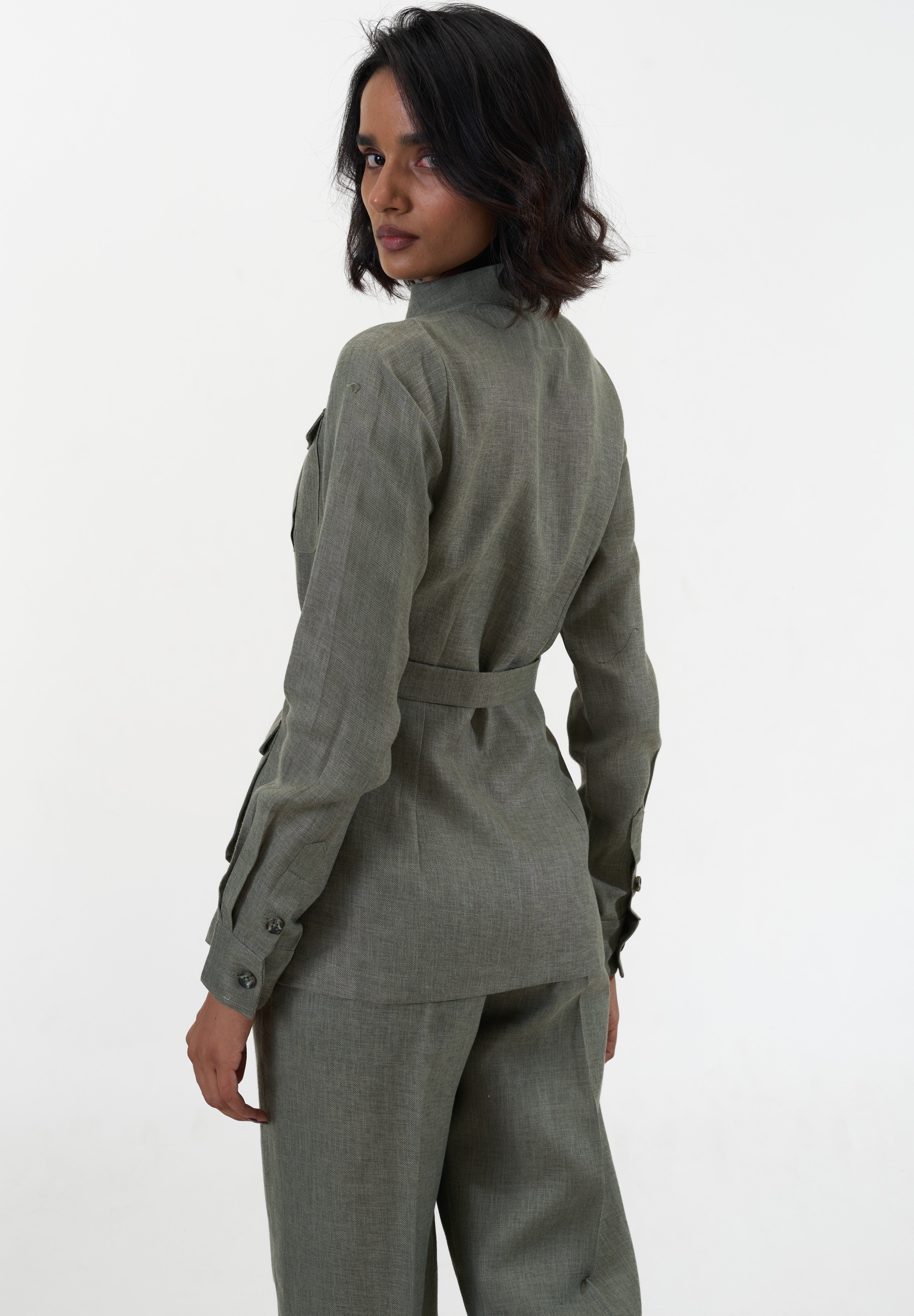 Ranthambore Trousers- Khakhi Green