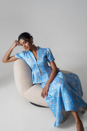 Tara Top- Pastel Blue