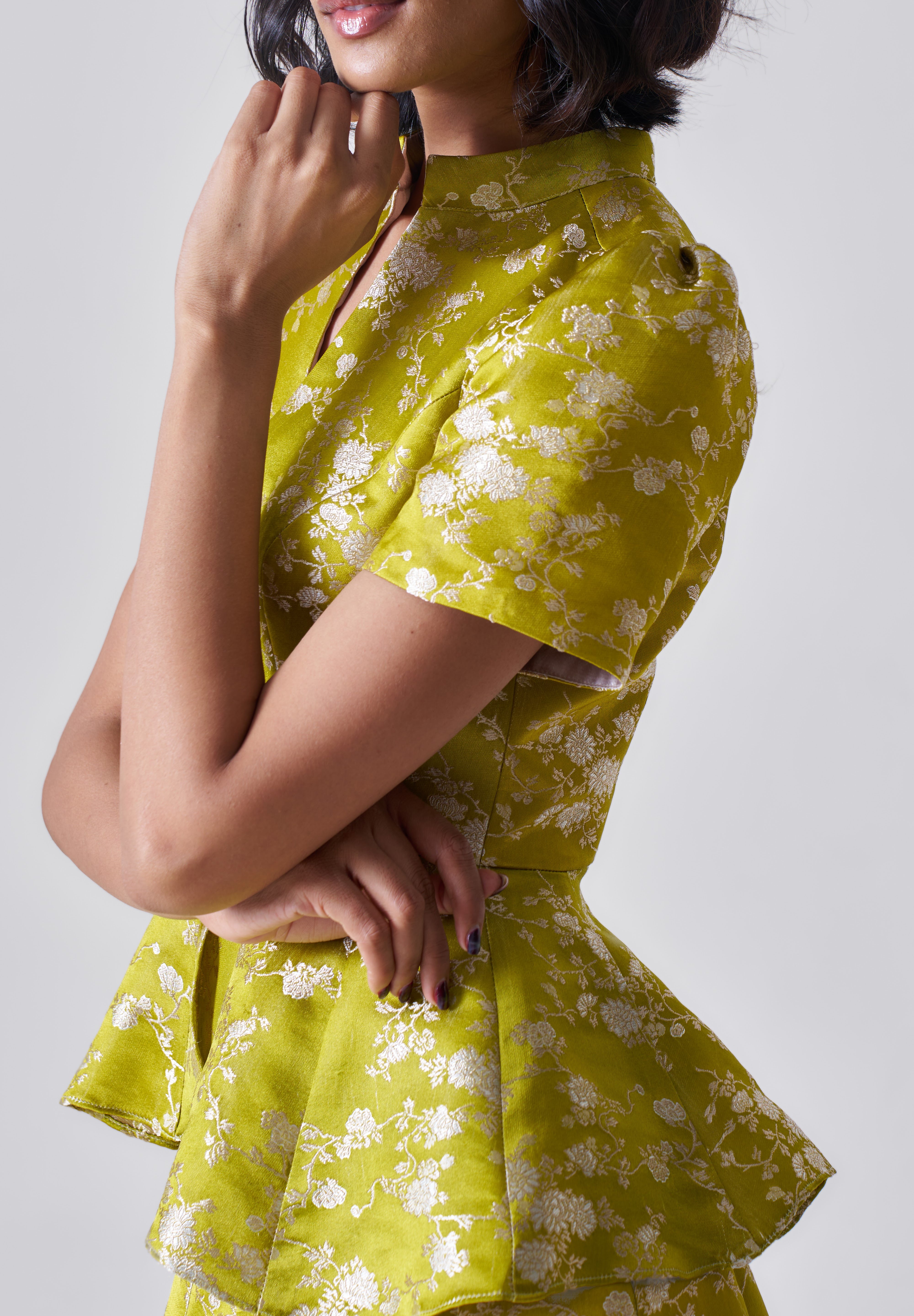 Tara Top- Olive Green