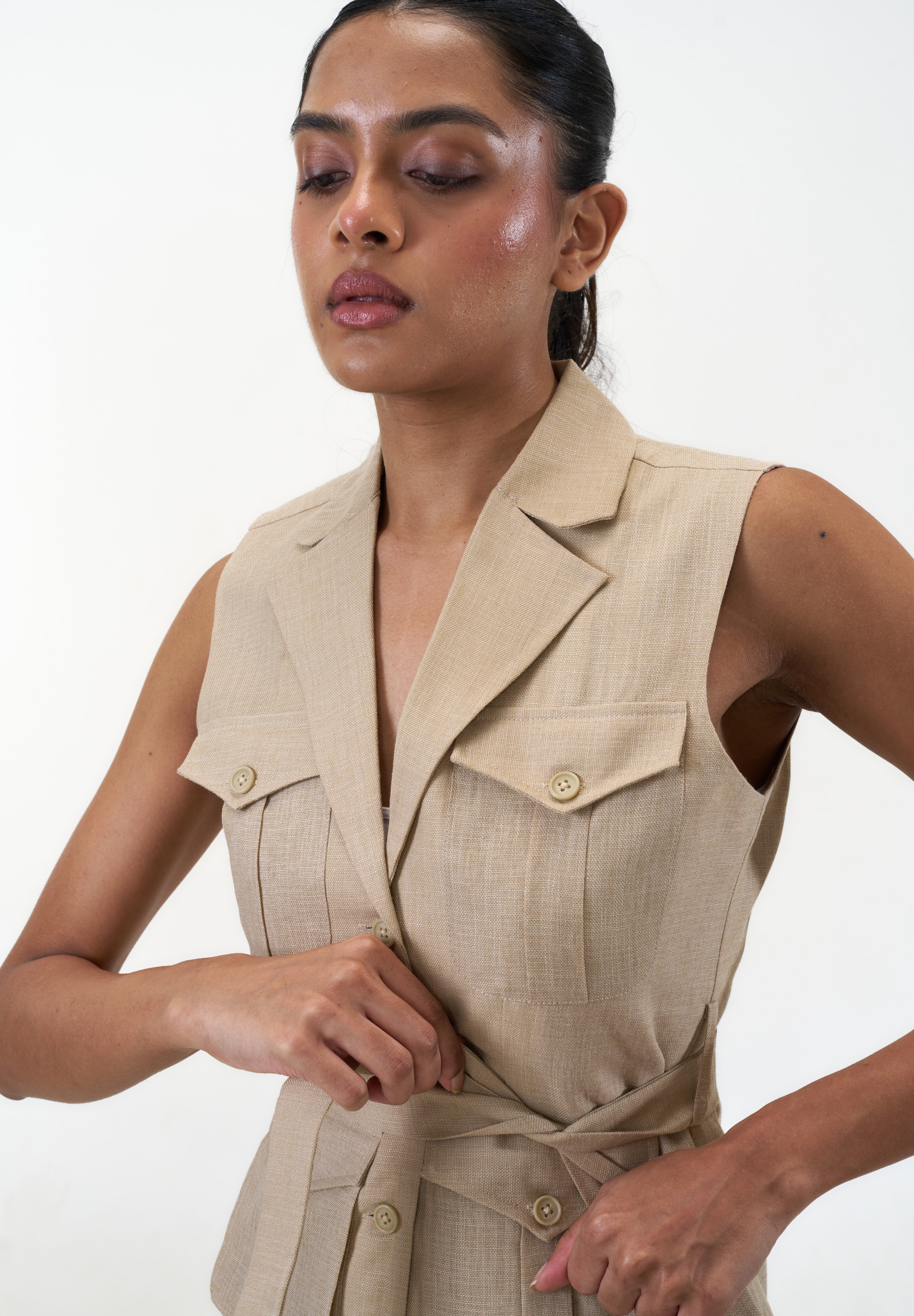Jawai Jacket- Beige