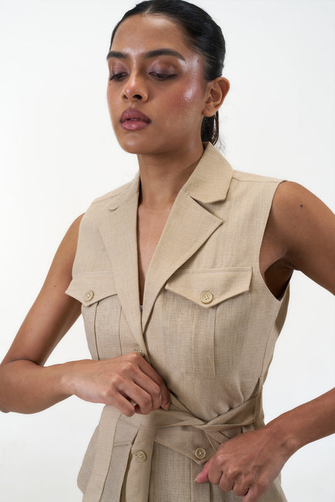 Jawai Jacket- Beige