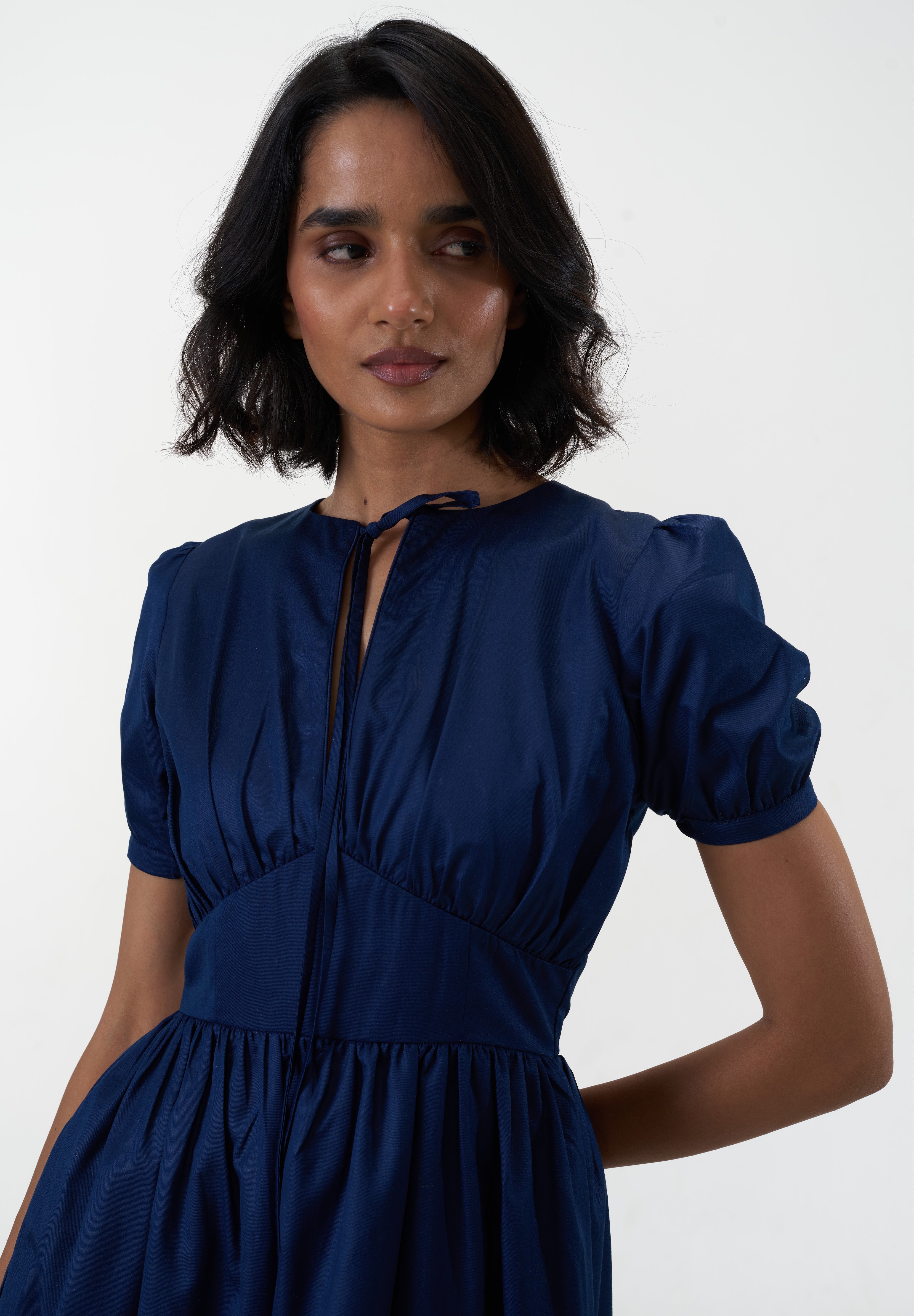 Elsa- Navy Blue