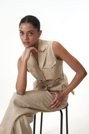 Jawai Jacket- Beige