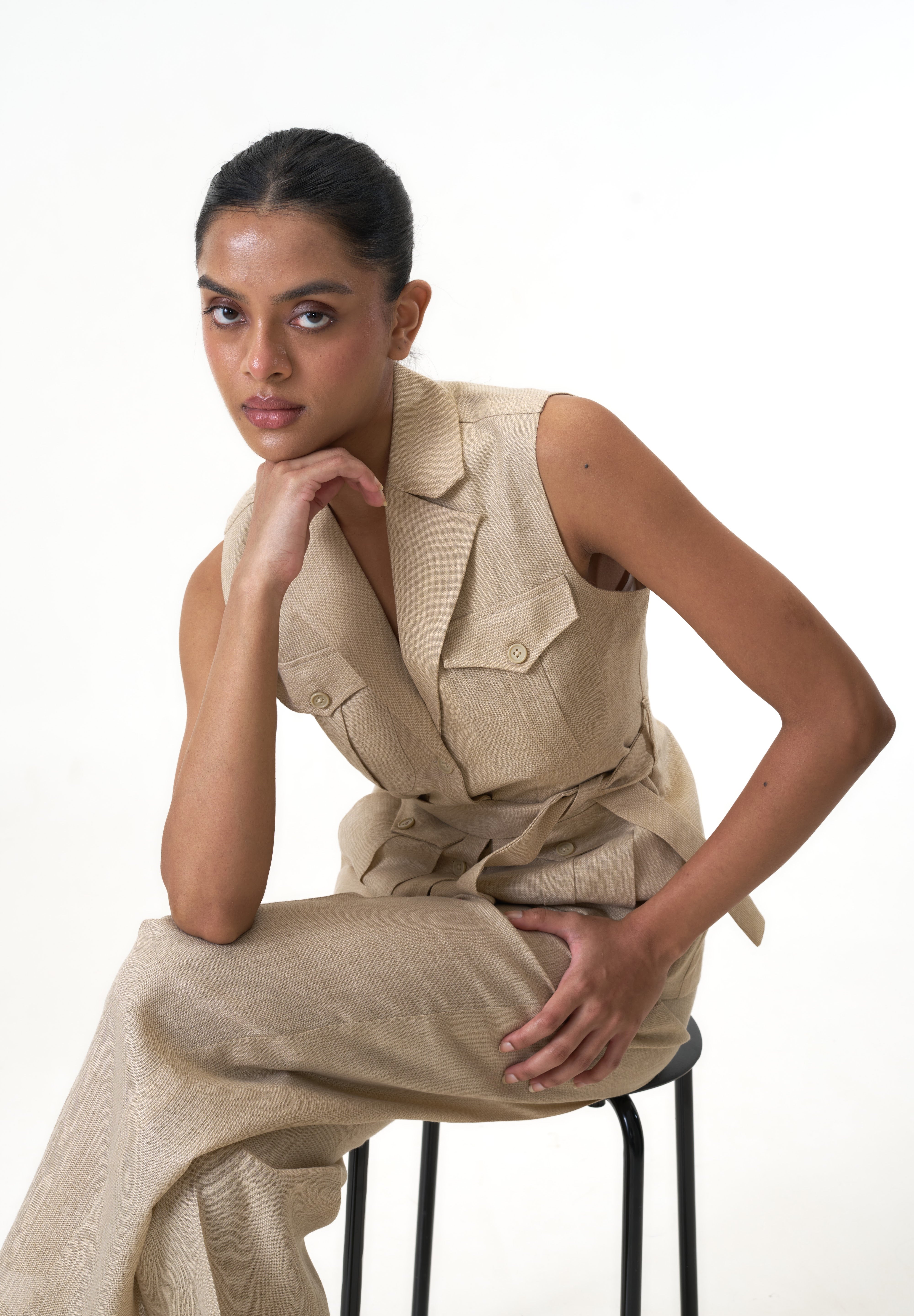 Jawai Jacket- Beige