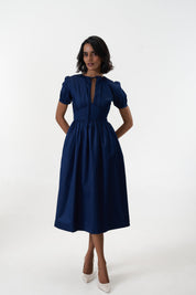 Elsa- Navy Blue