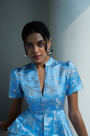 Tara Top- Pastel Blue