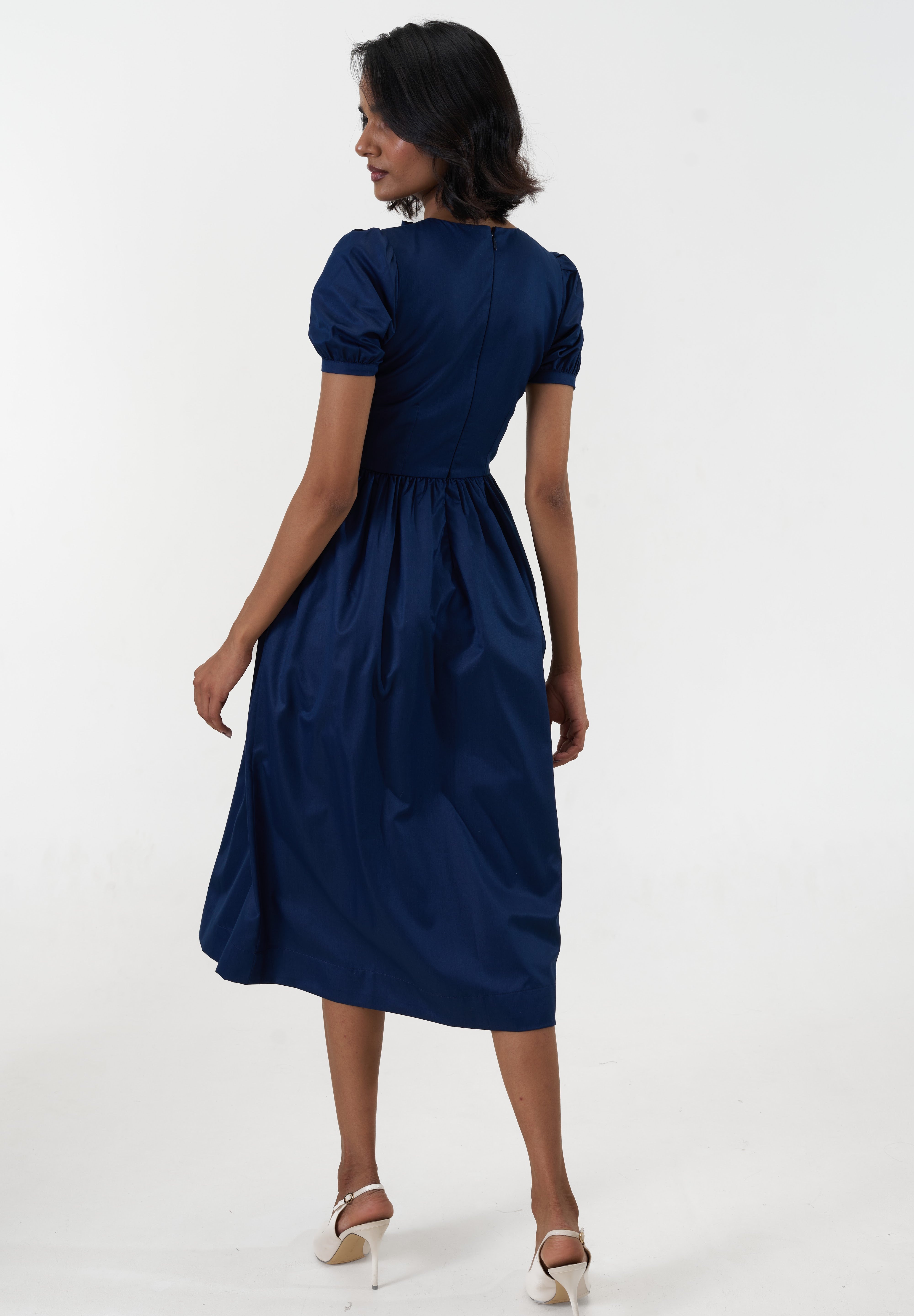 Elsa- Navy Blue