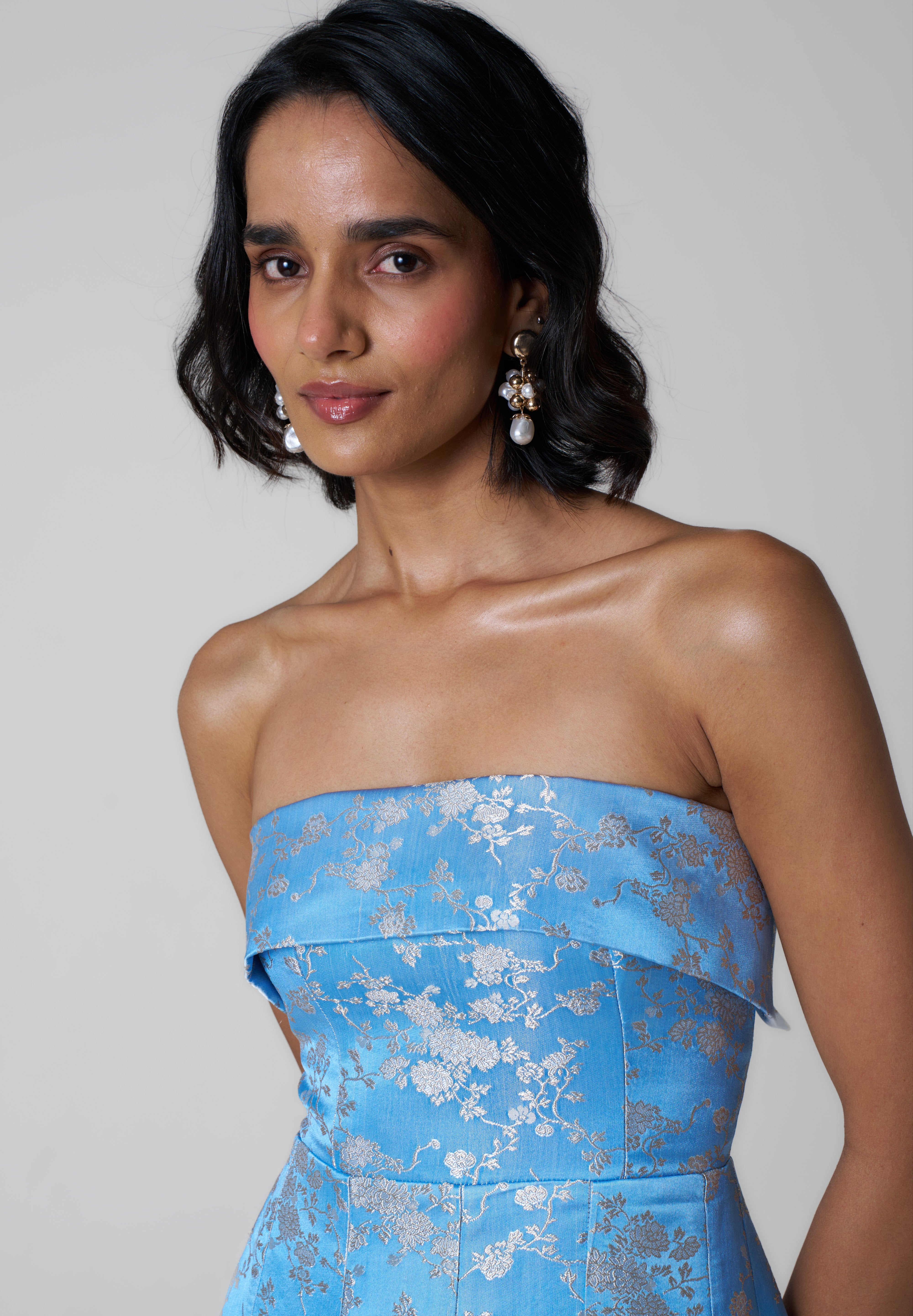 Inez- Pastel Blue