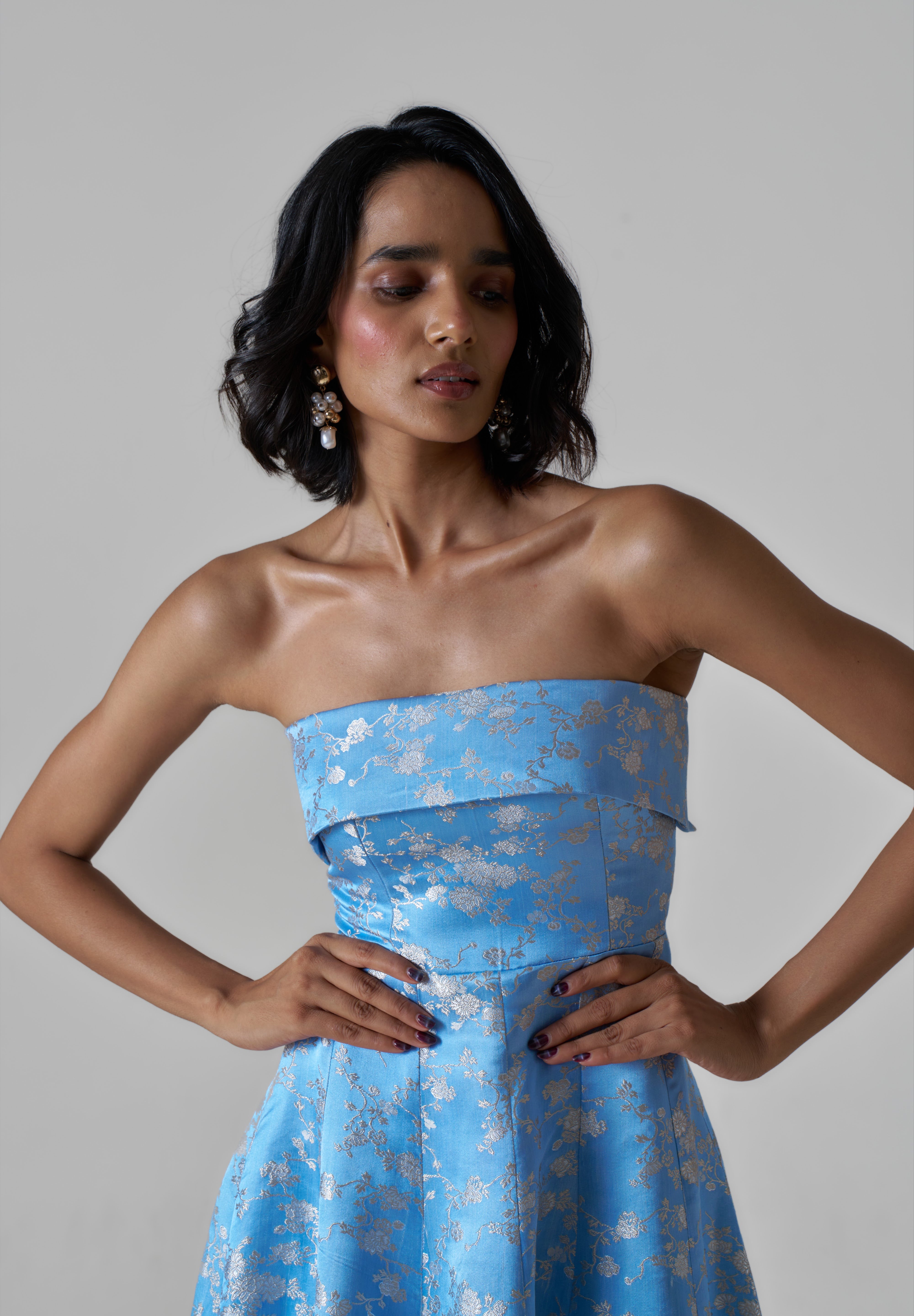 Inez- Pastel Blue