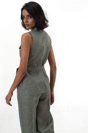 Jawai Jacket- Khakhi Green