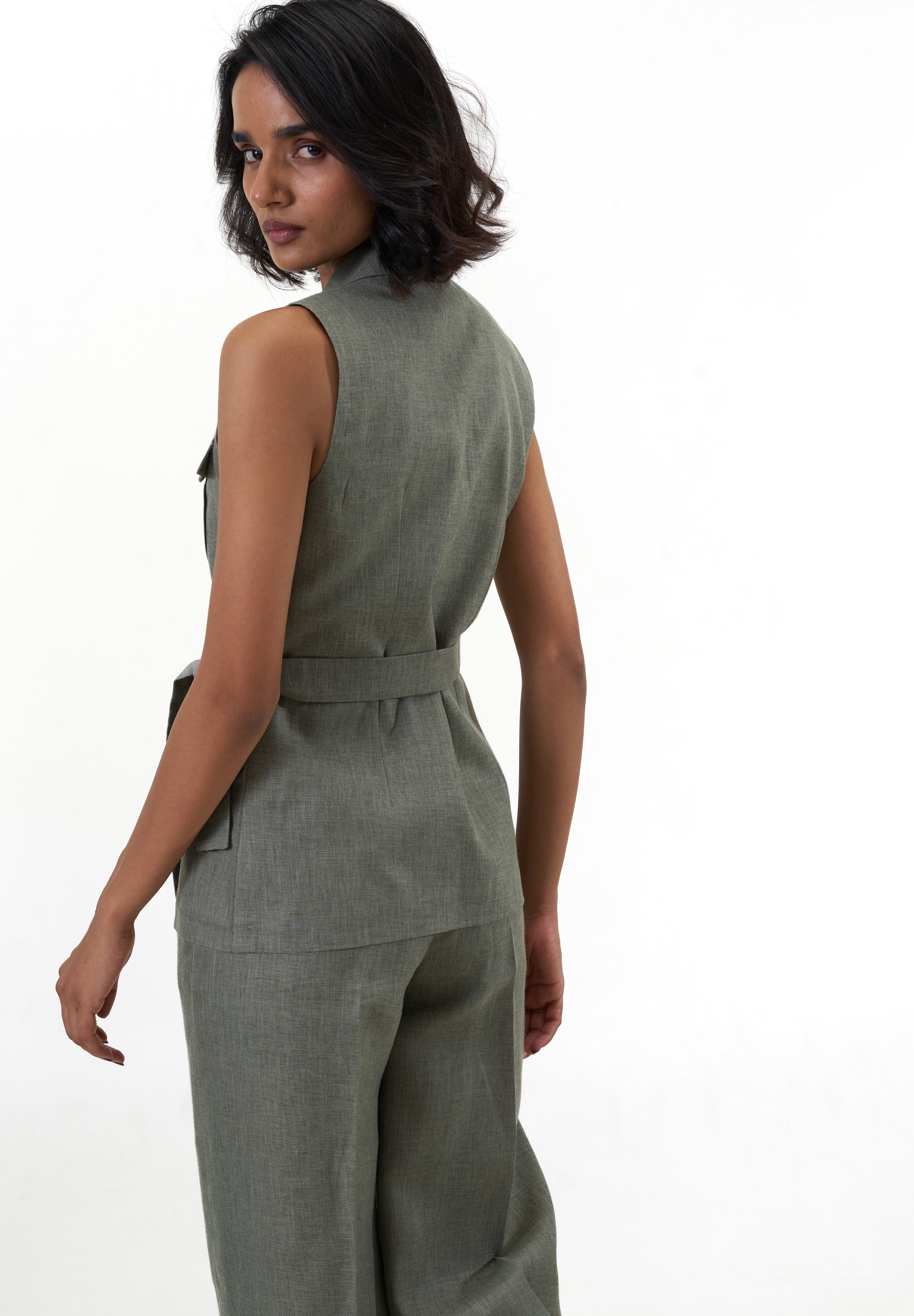 Jawai Jacket- Khakhi Green