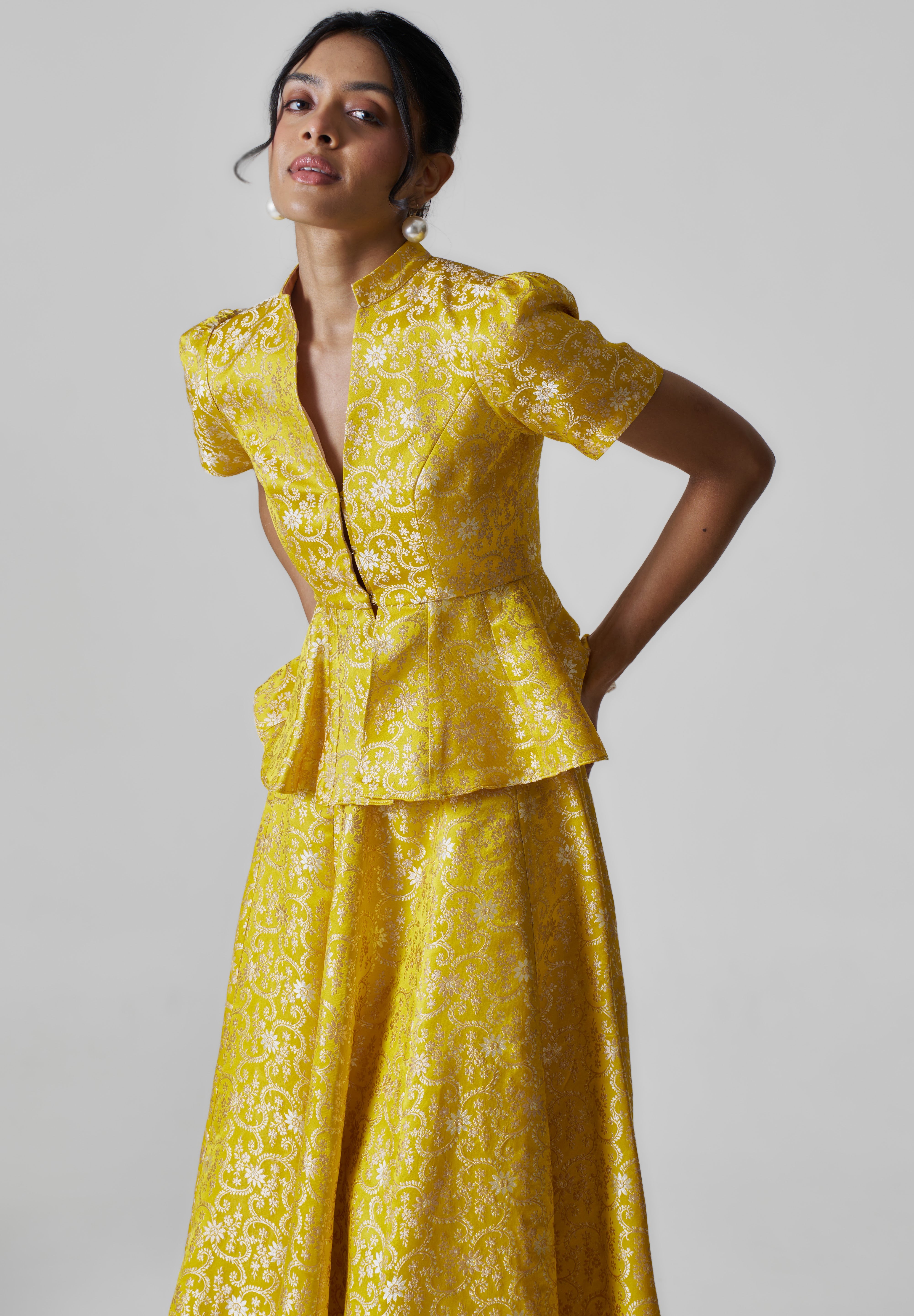 Tara Skirt- Yellow