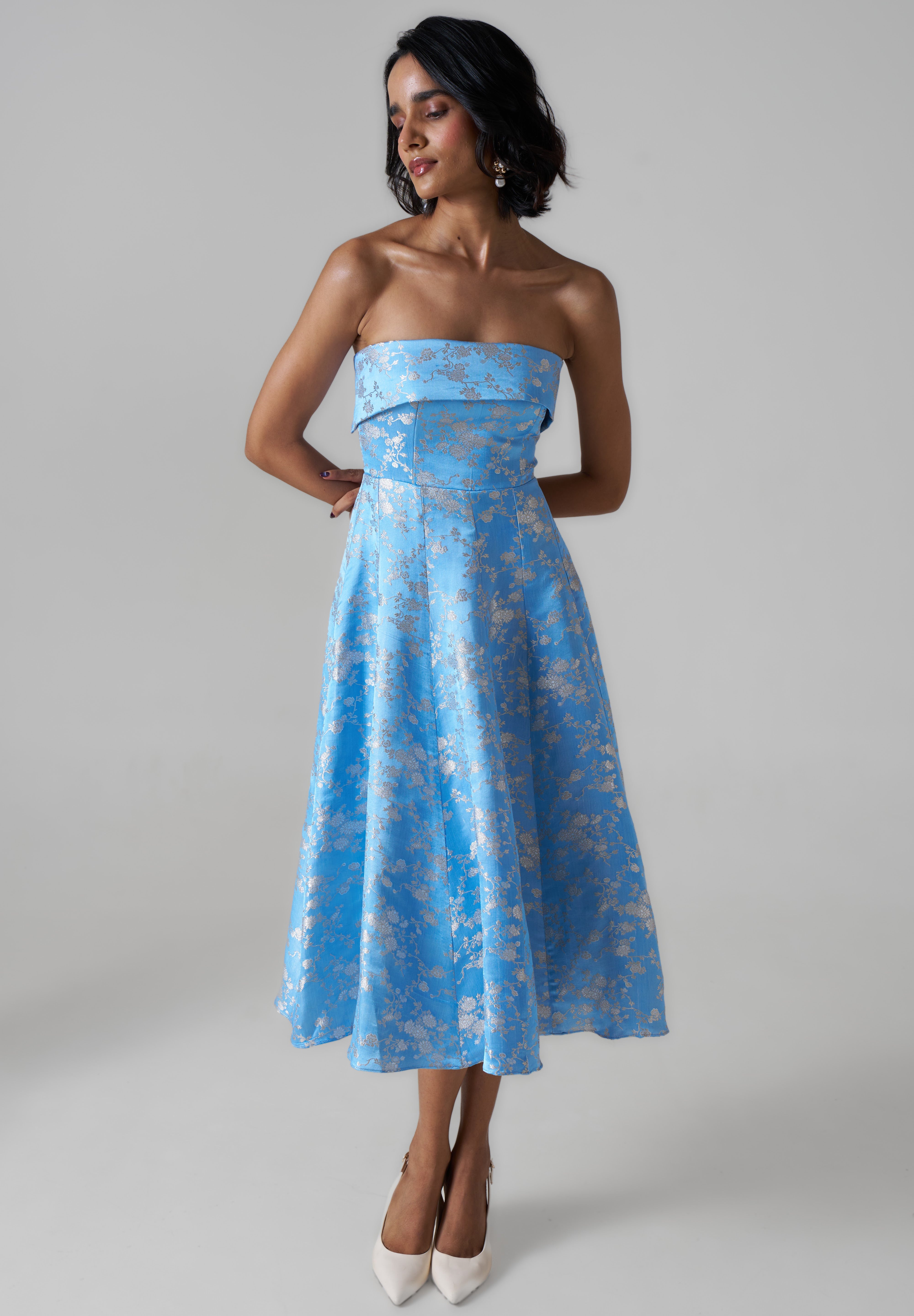 Inez- Pastel Blue