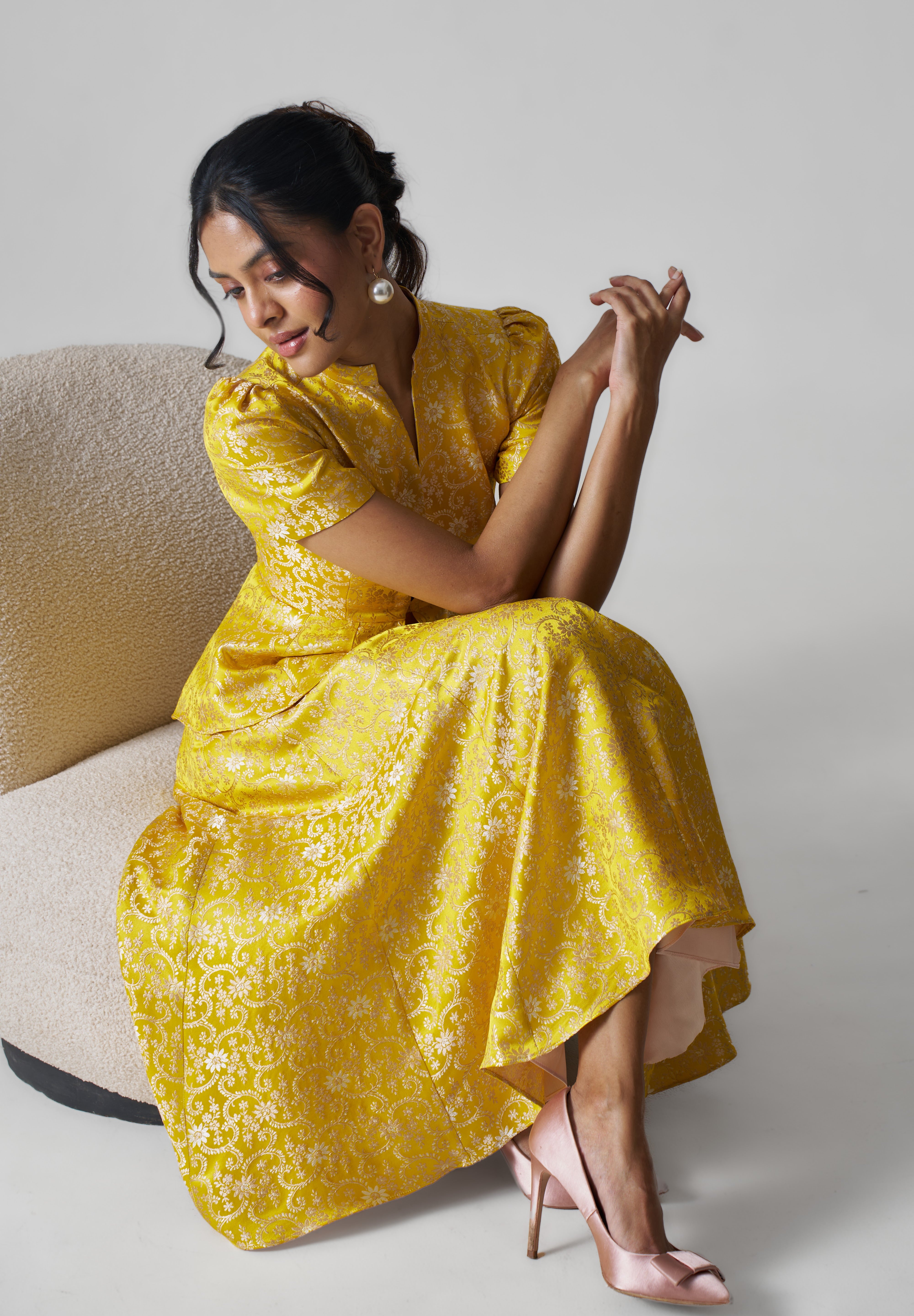 Tara Skirt- Yellow