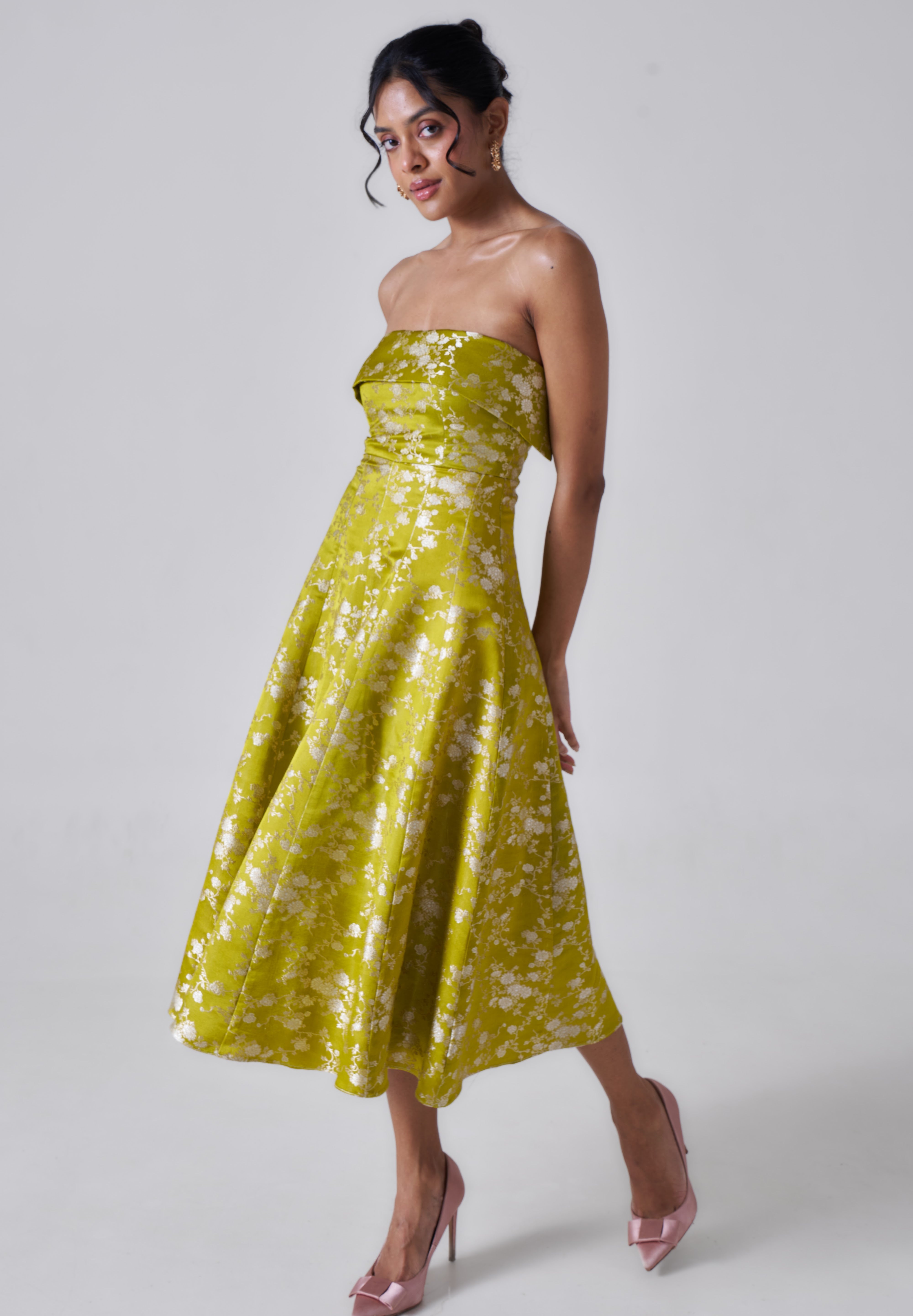 Inez- Olive Green