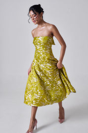 Inez- Olive Green