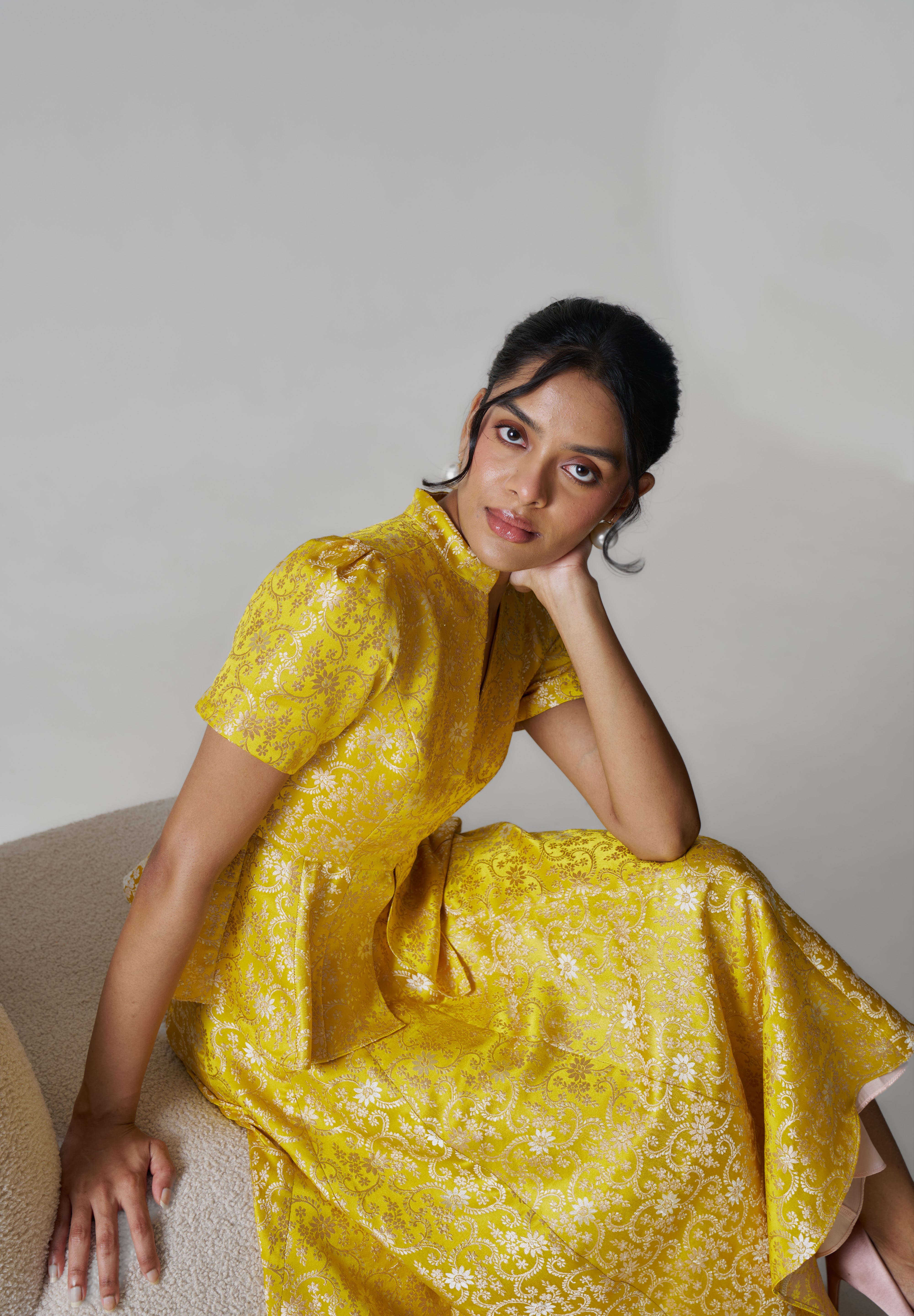 Tara Top- Yellow