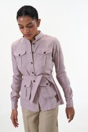 Ranthambore Shacket- Mauve