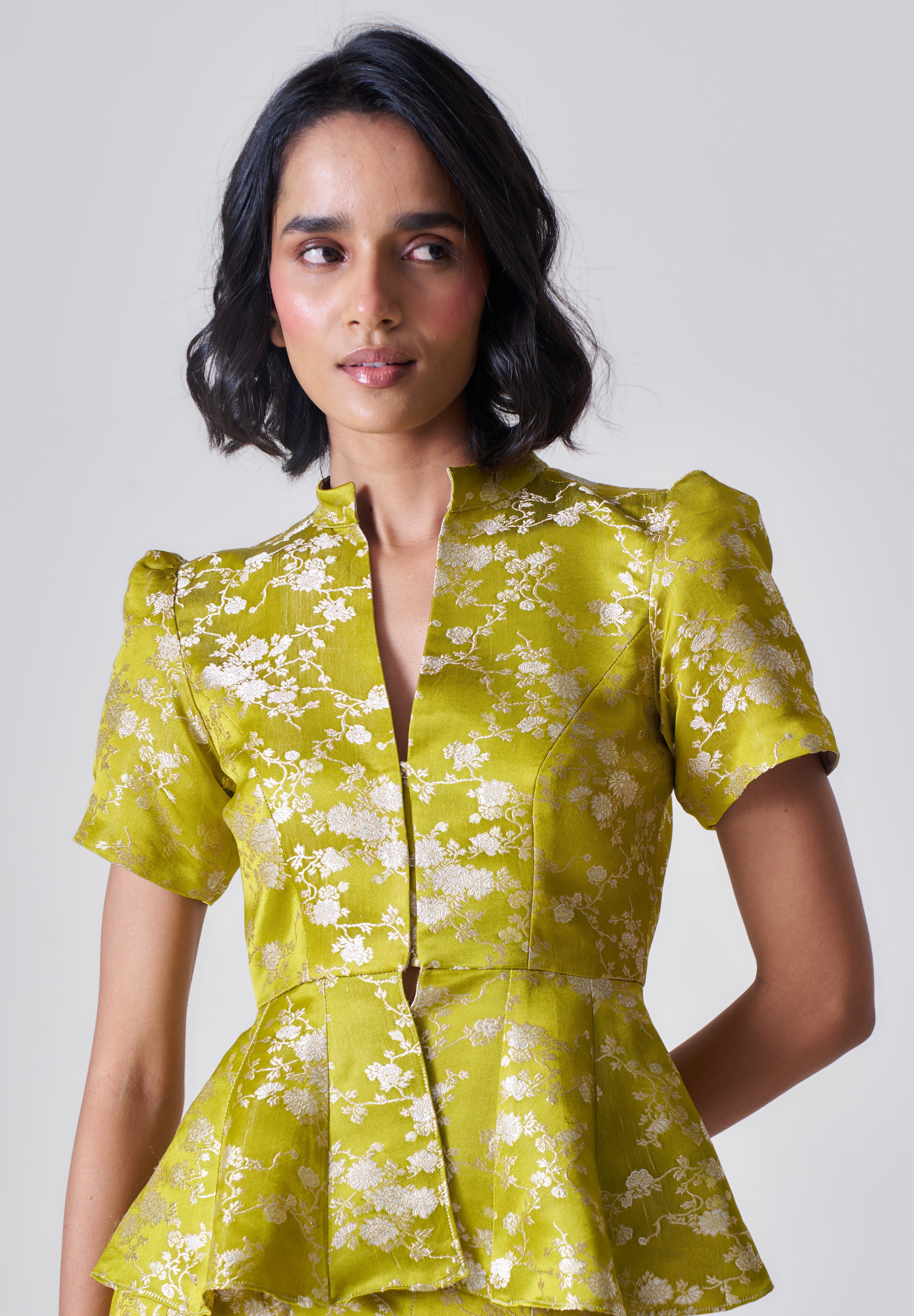 Tara Top- Olive Green