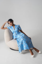 Tara Skirt- Pastel Blue