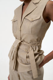 Jawai Jacket- Beige