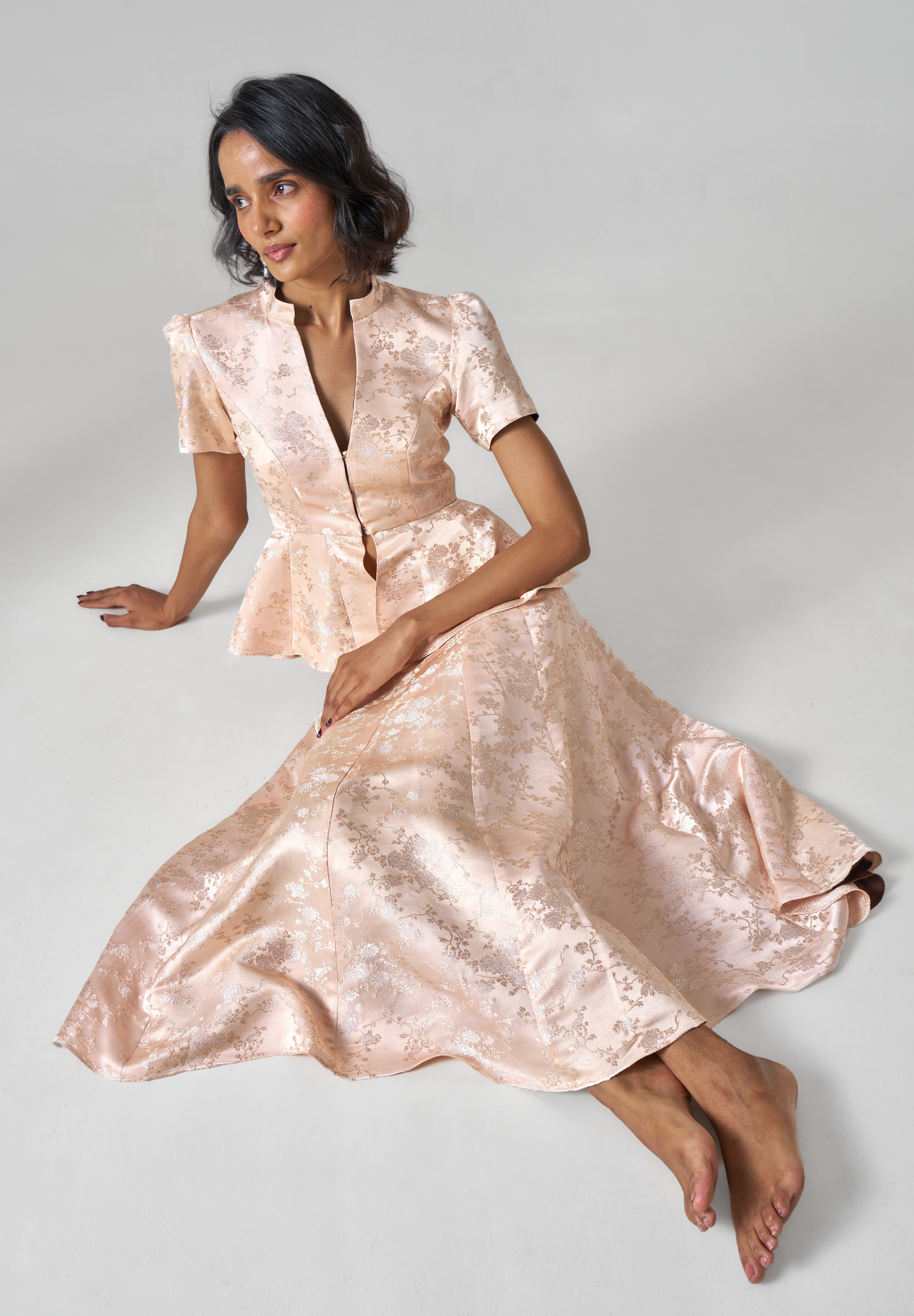 Tara Set- Peach