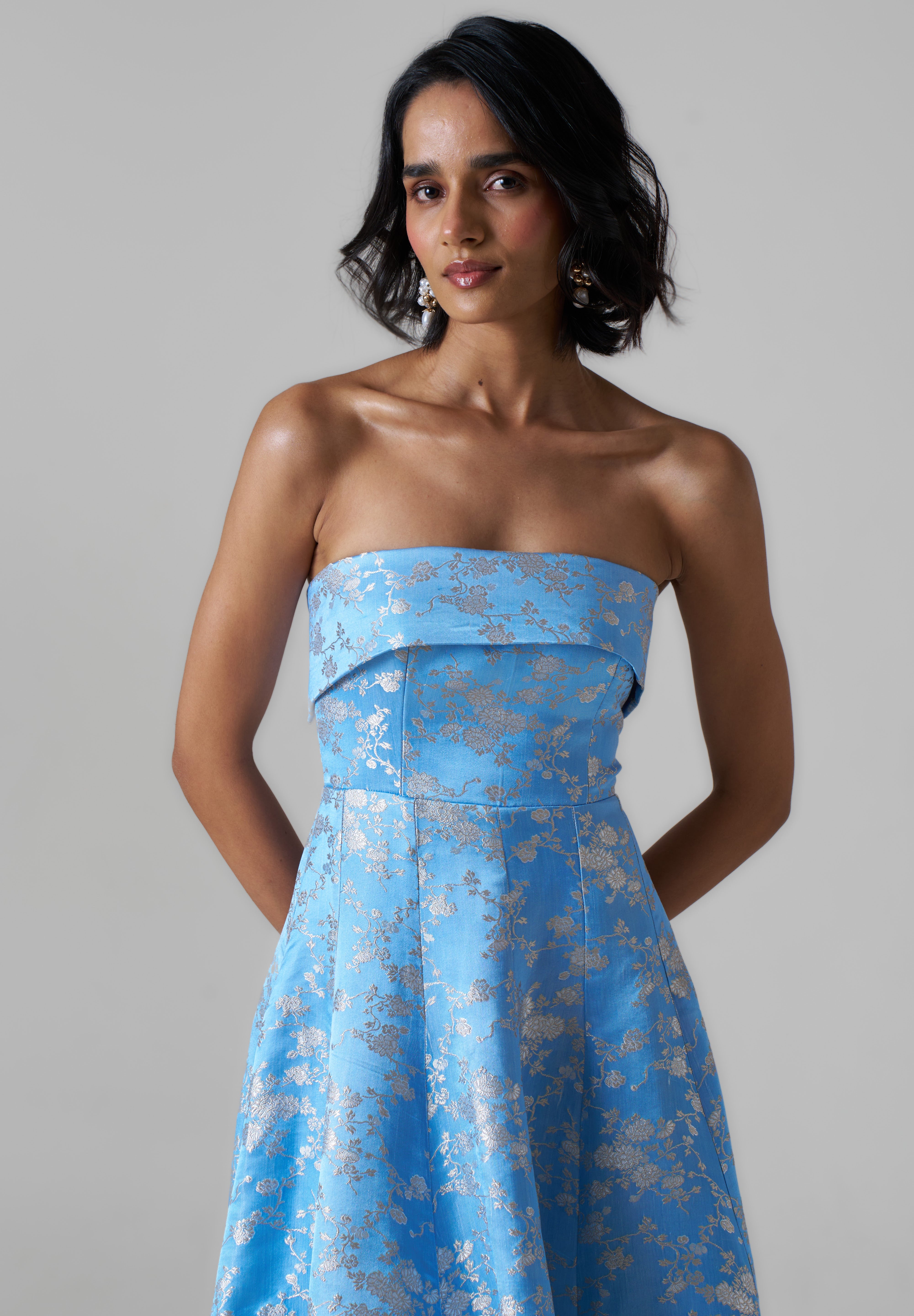 Inez- Pastel Blue