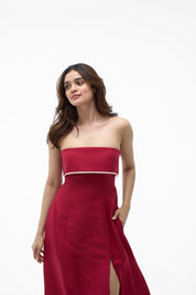 Malena- Red and White