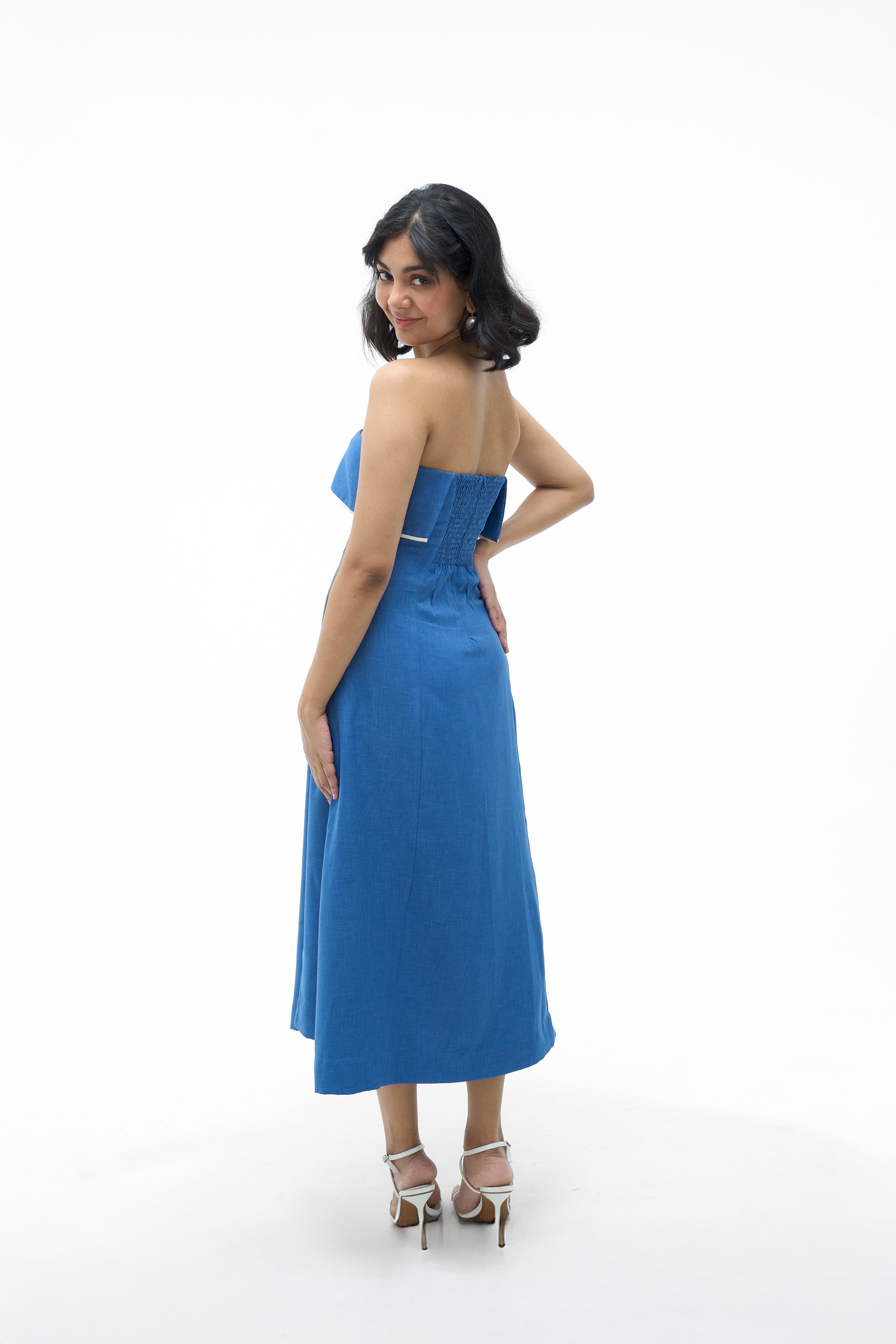 Malena- Blue and White