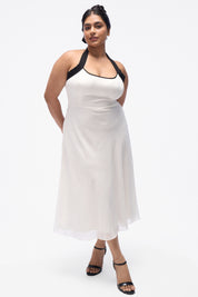 Agnis- White with Black Contrast