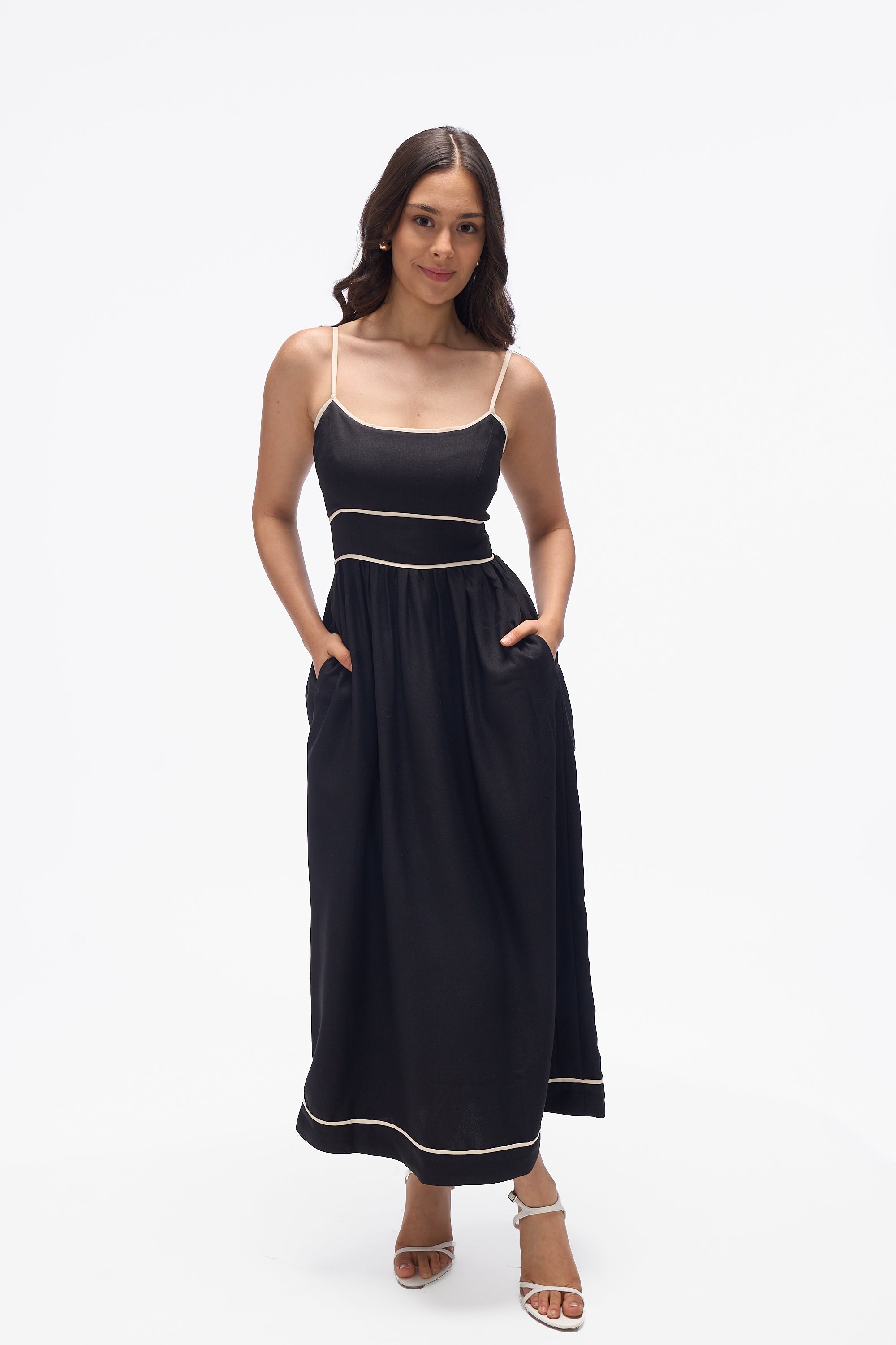Cooper- Black with White Polka Dots Mazikien Cooper- Black with White Polka Dots Mazikien